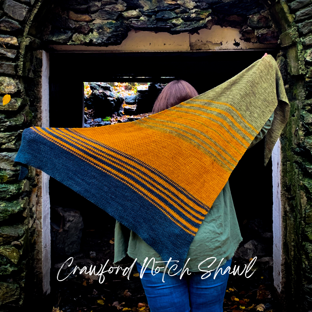 Crawford Notch Shawl Crochet Pattern