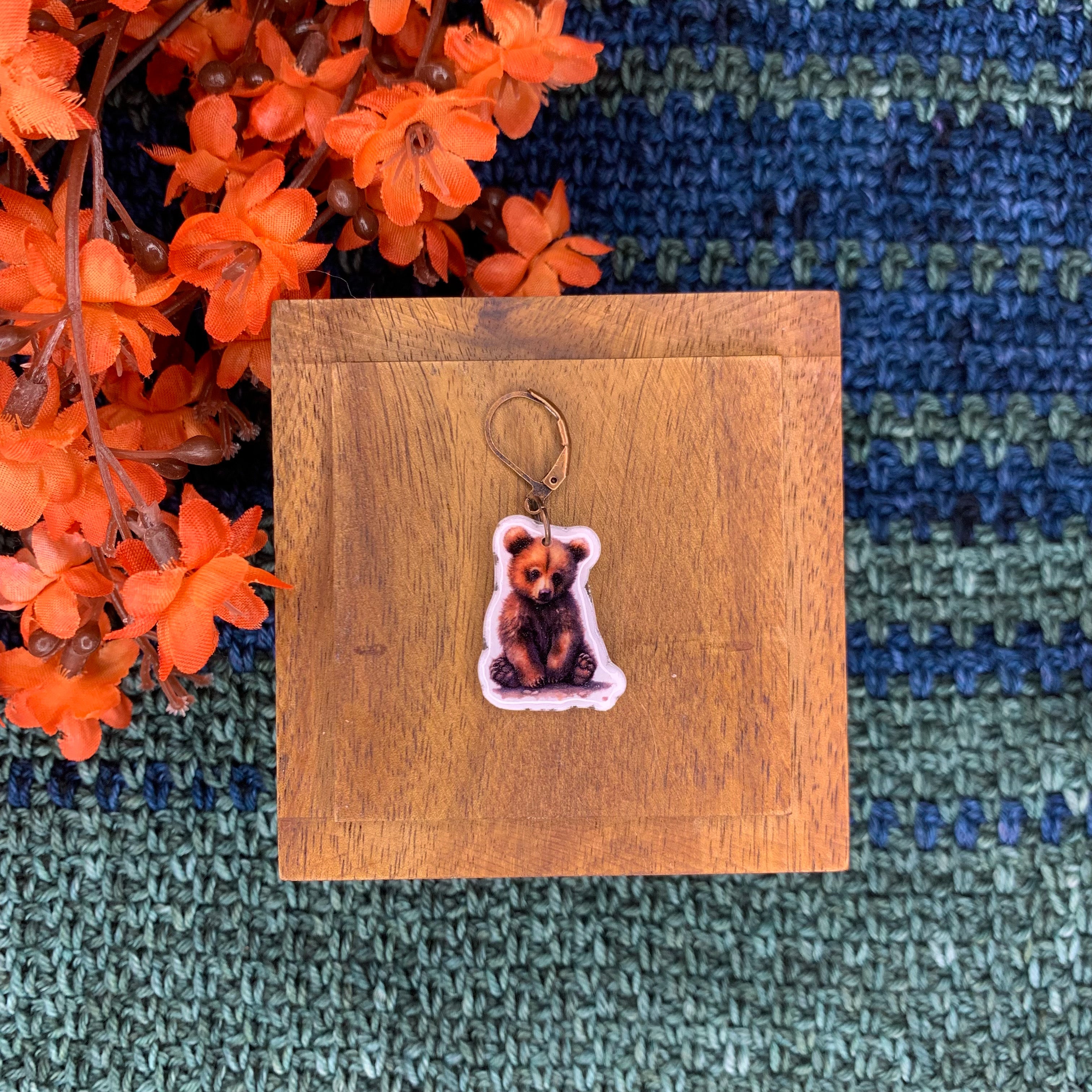 Bear Stitch Marker