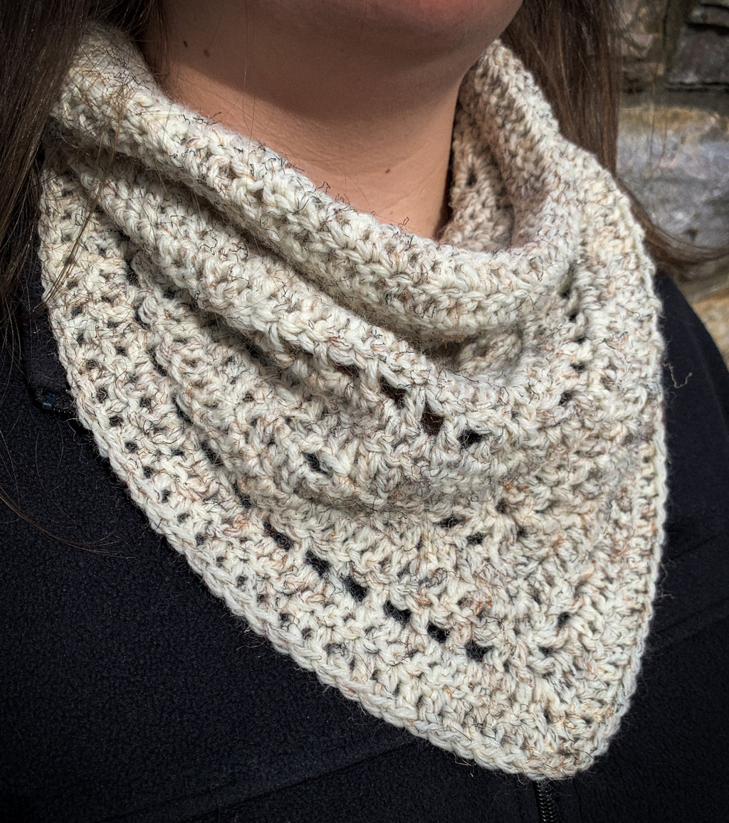 Crag Cowl Crochet Pattern