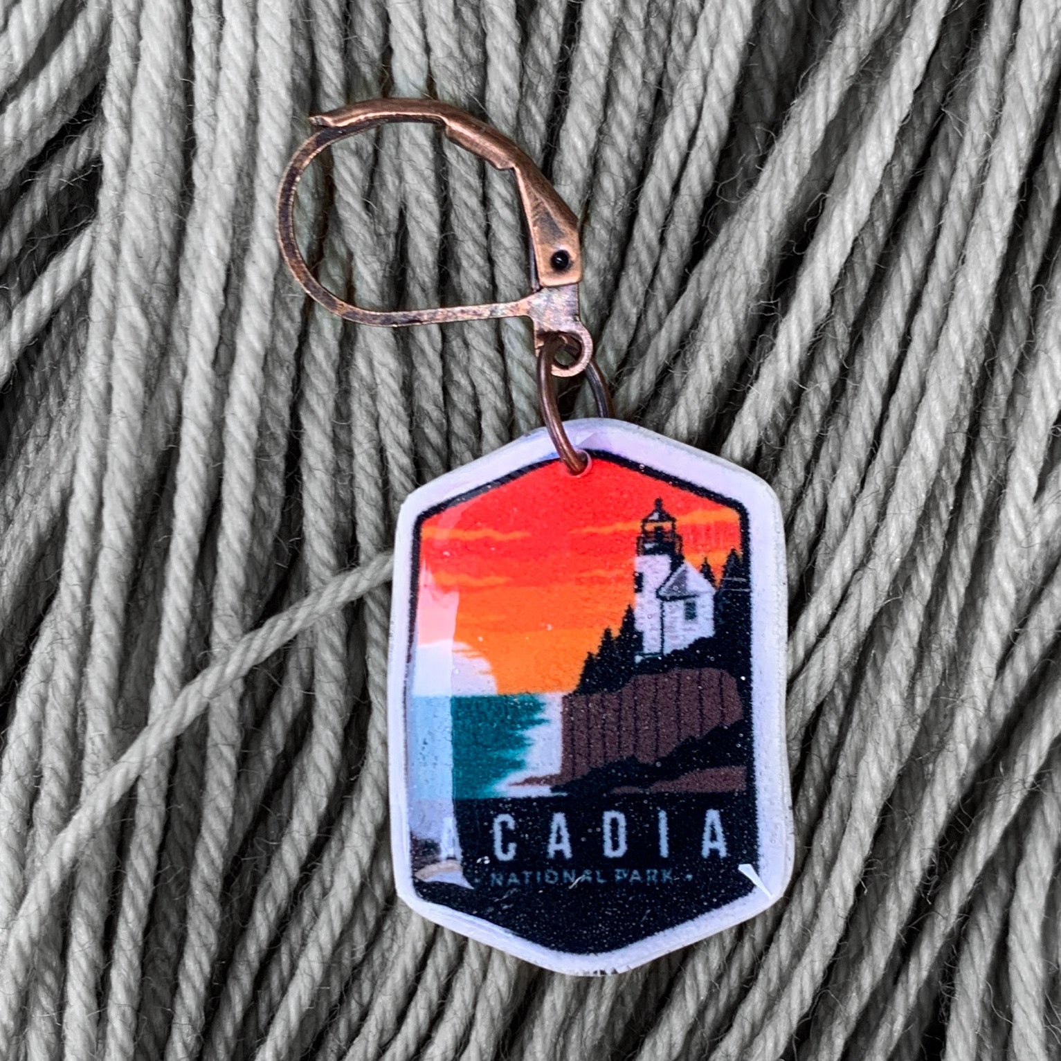 Acadia NPS Stitch Marker