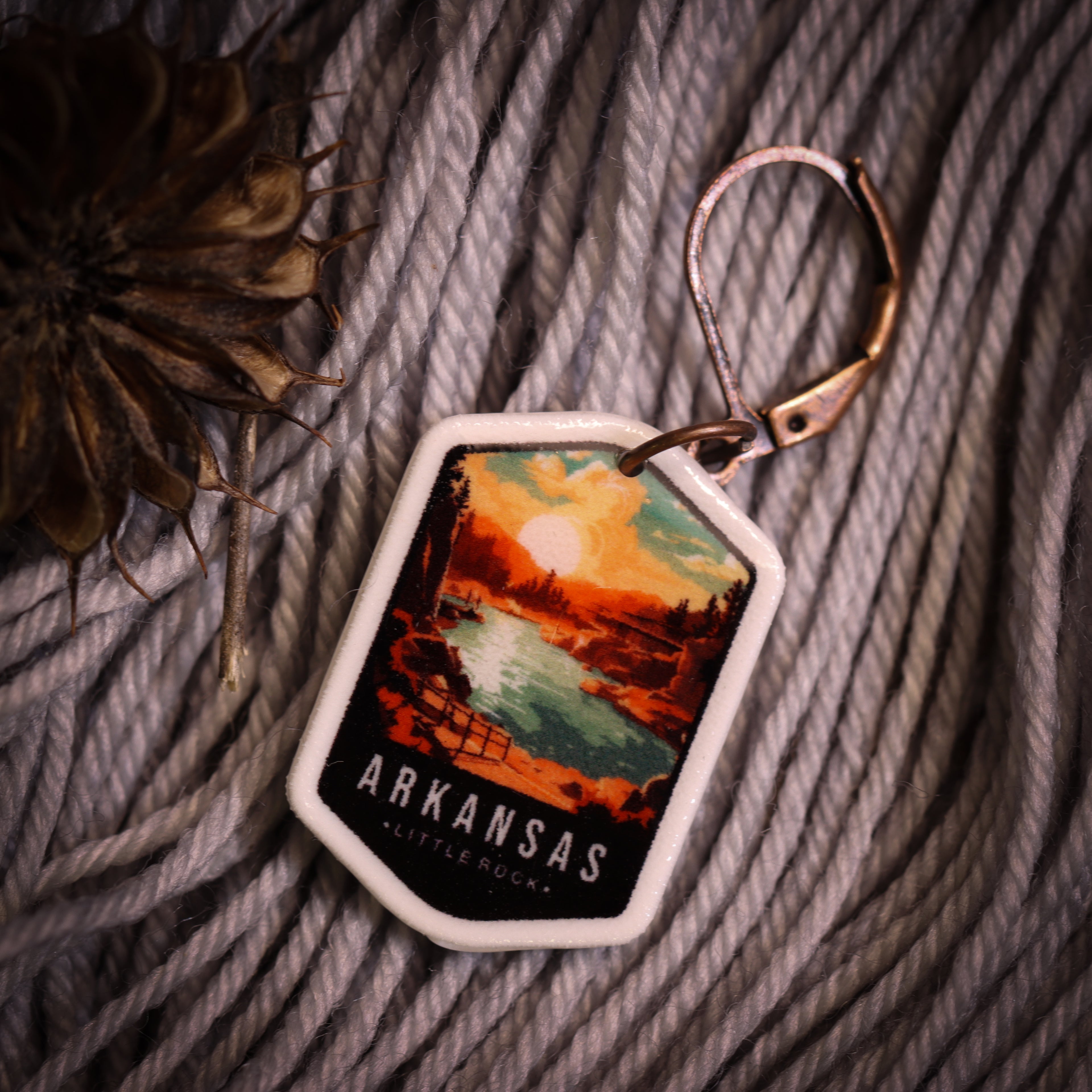 Arkansas Stitch Marker