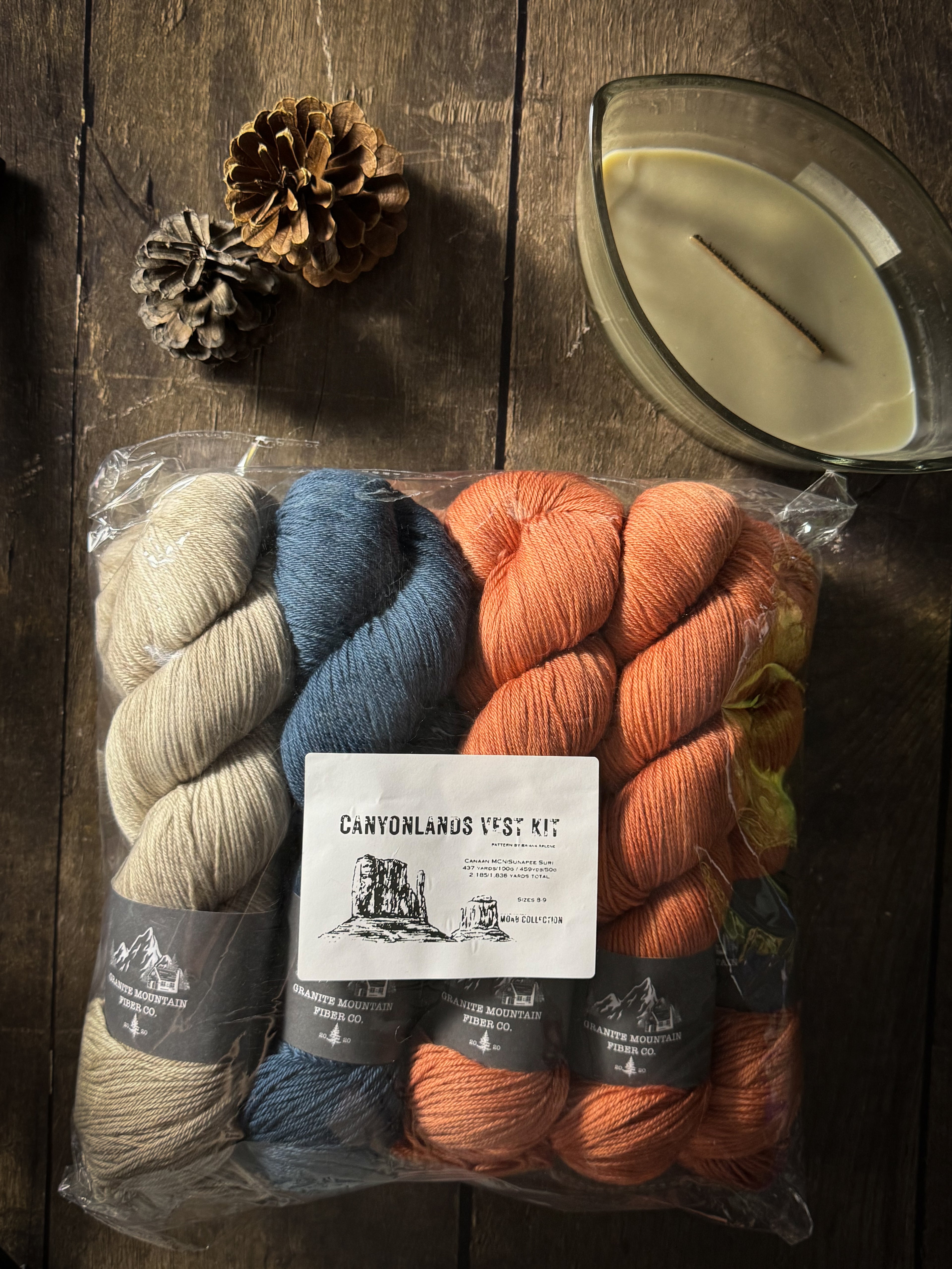 Canyonlands Vest Kit Canaan MCN and Sunapee Suri
