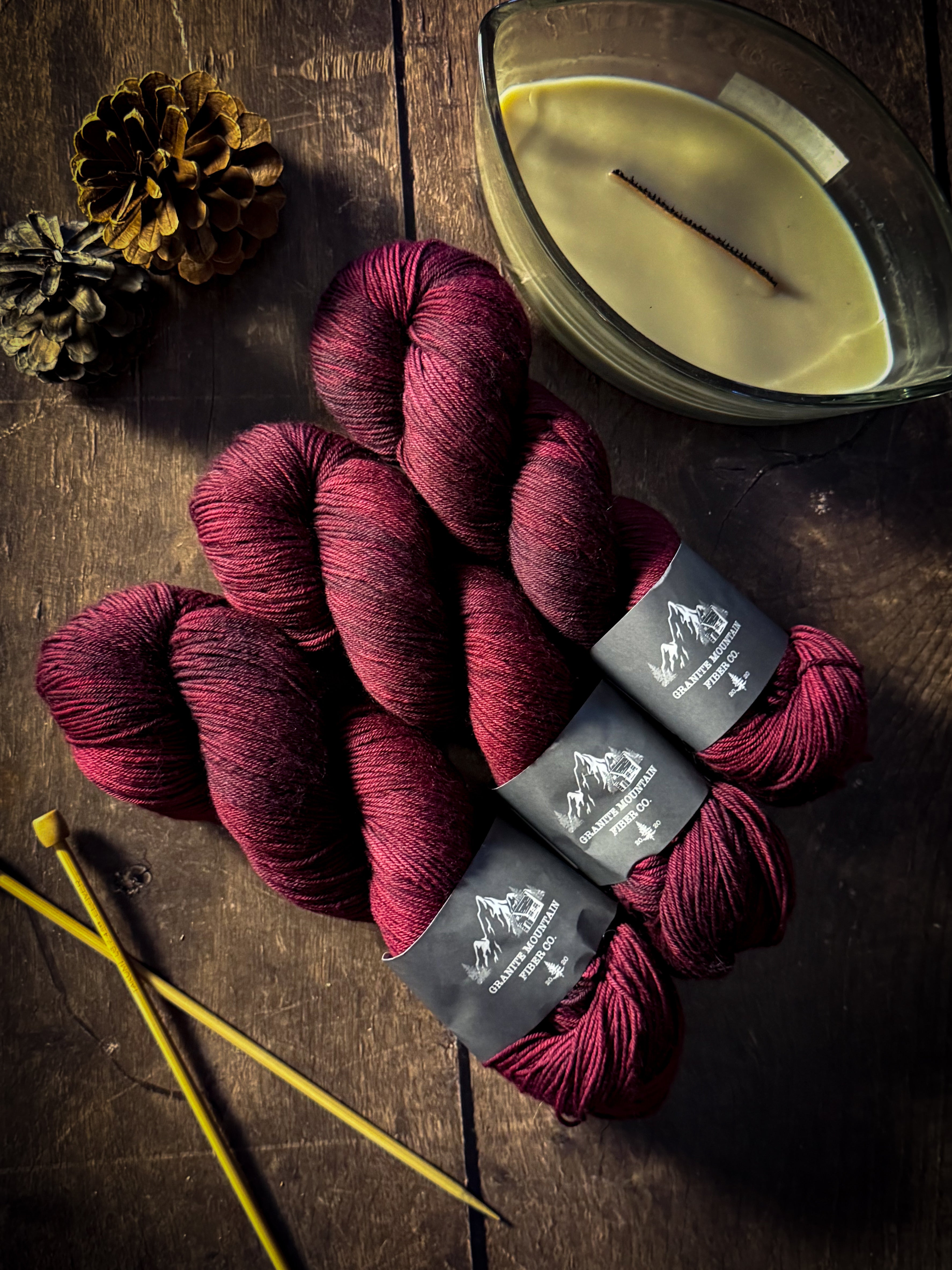 Black Cherry - Colebrook Fingering