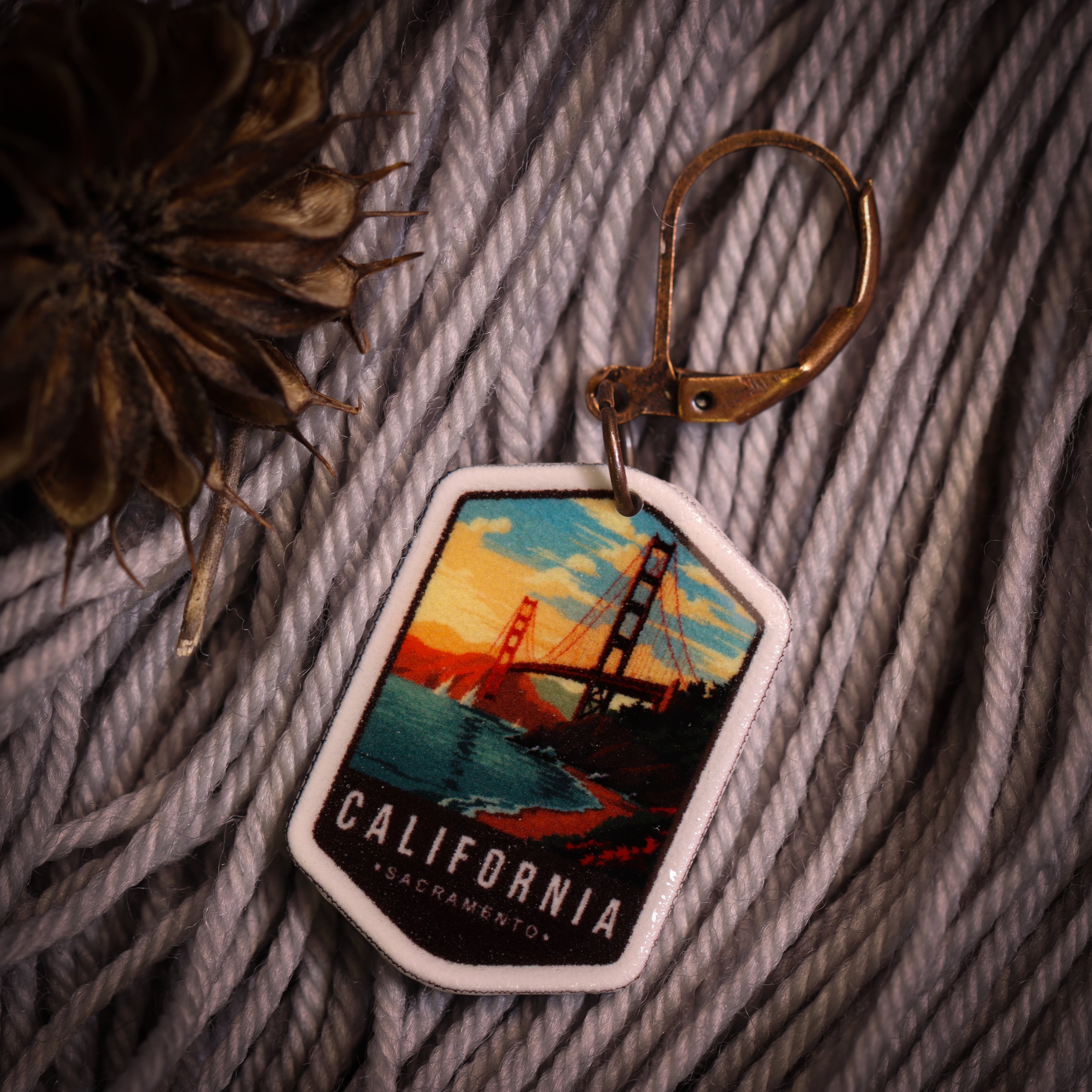 California Stitch Marker