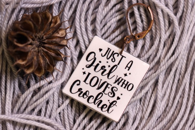 Crochet Girl Stitch Marker