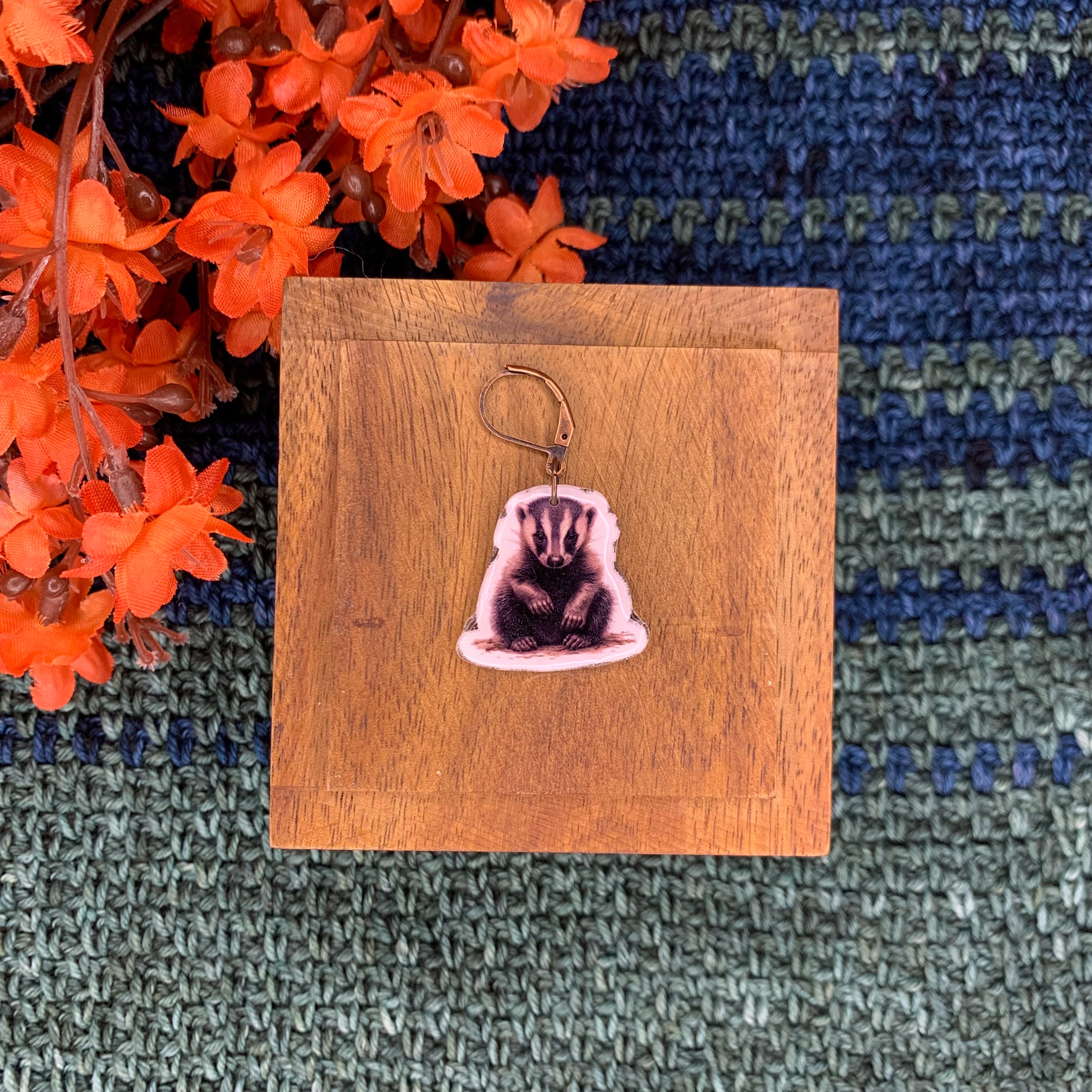 Badger Stitch Marker