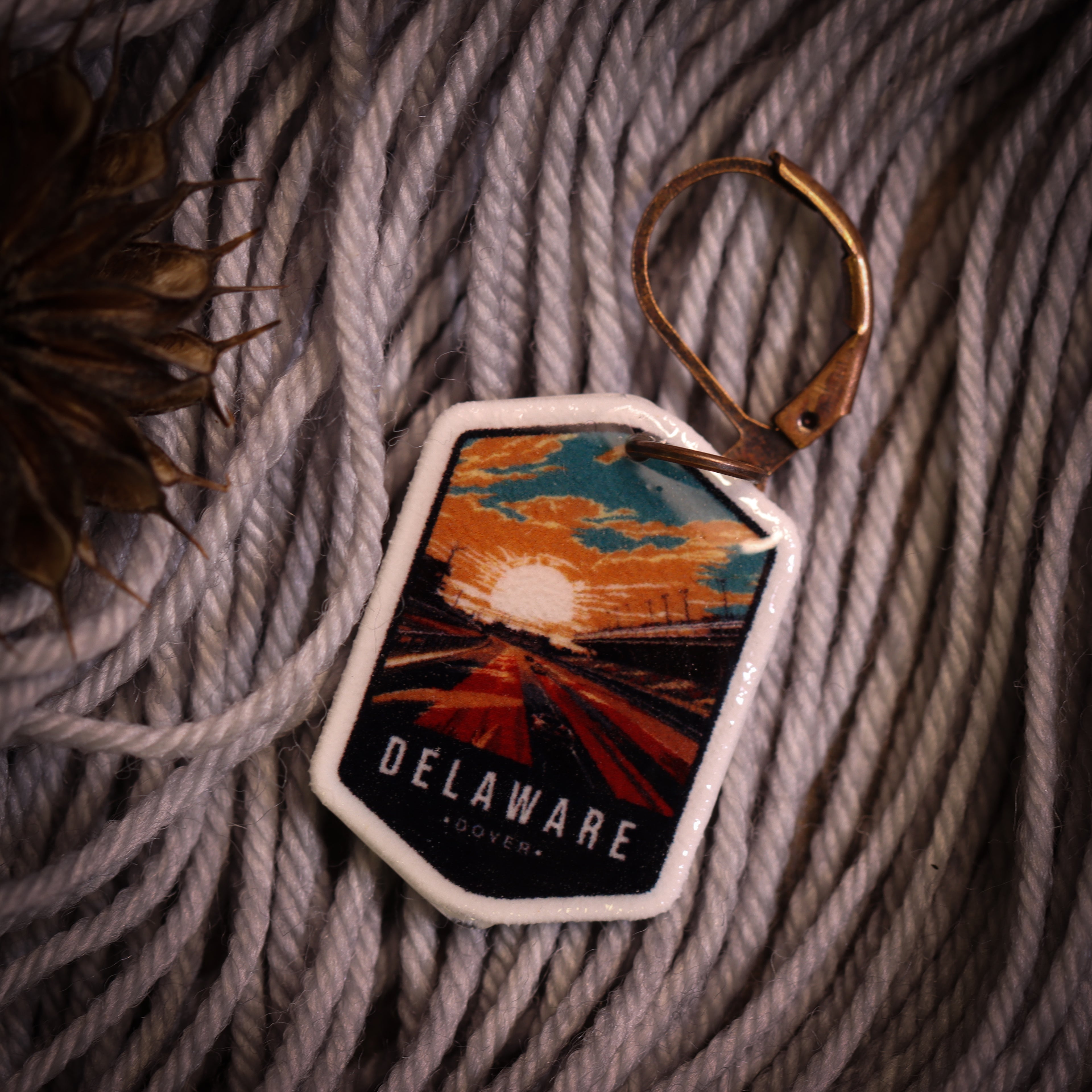 Delaware Stitch Marker