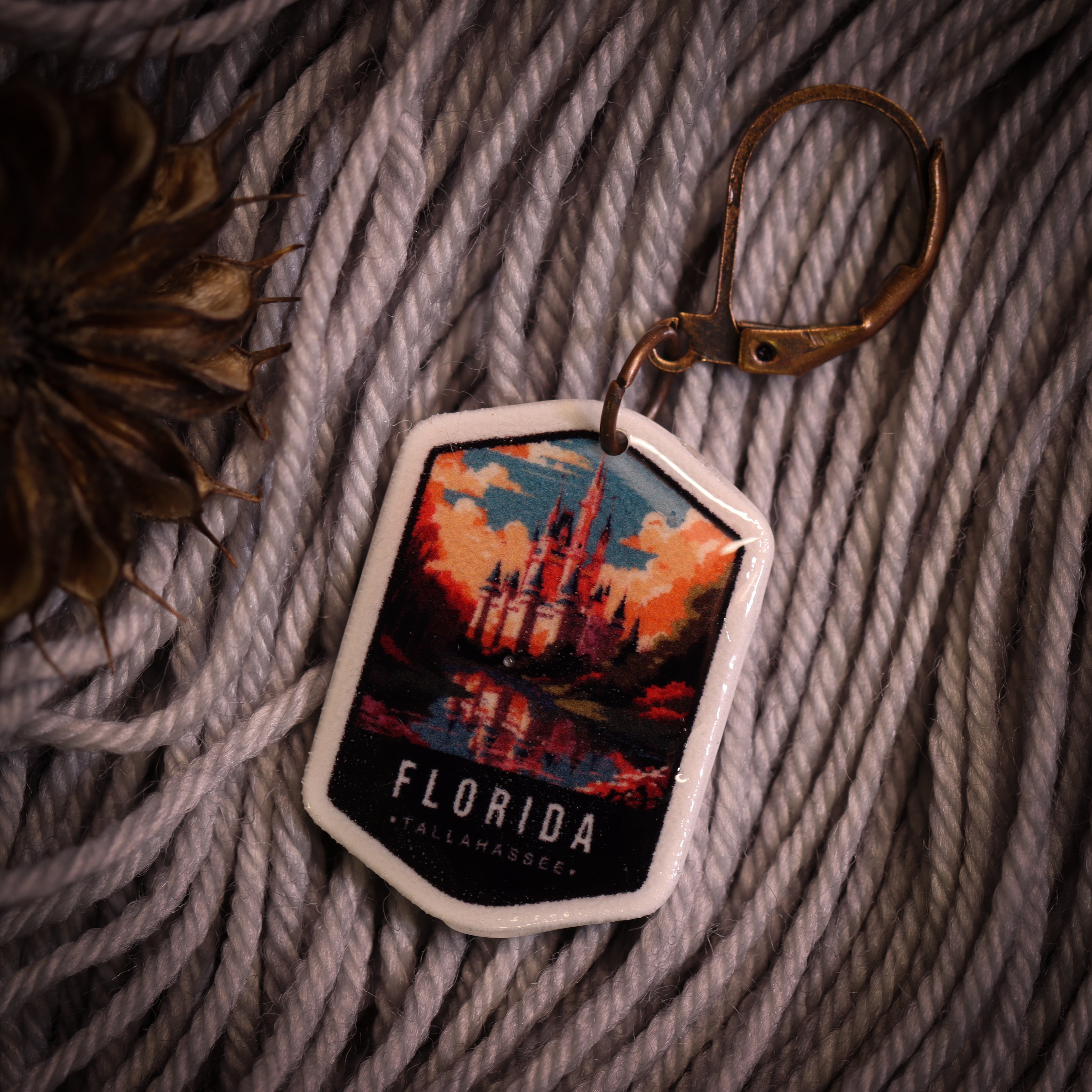 Florida  Stitch Marker