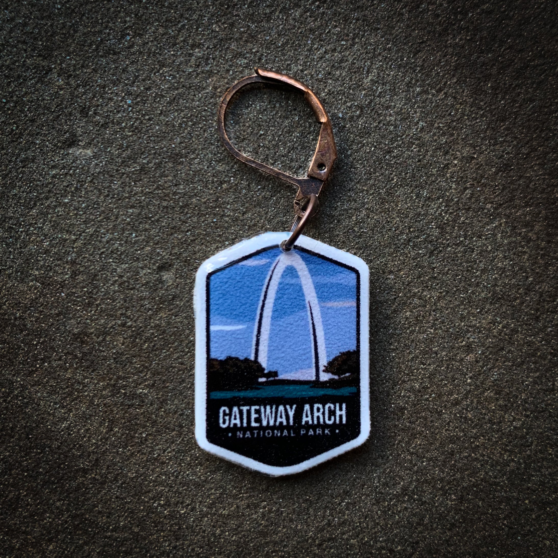Gateway Arch NPS Stitch Marker
