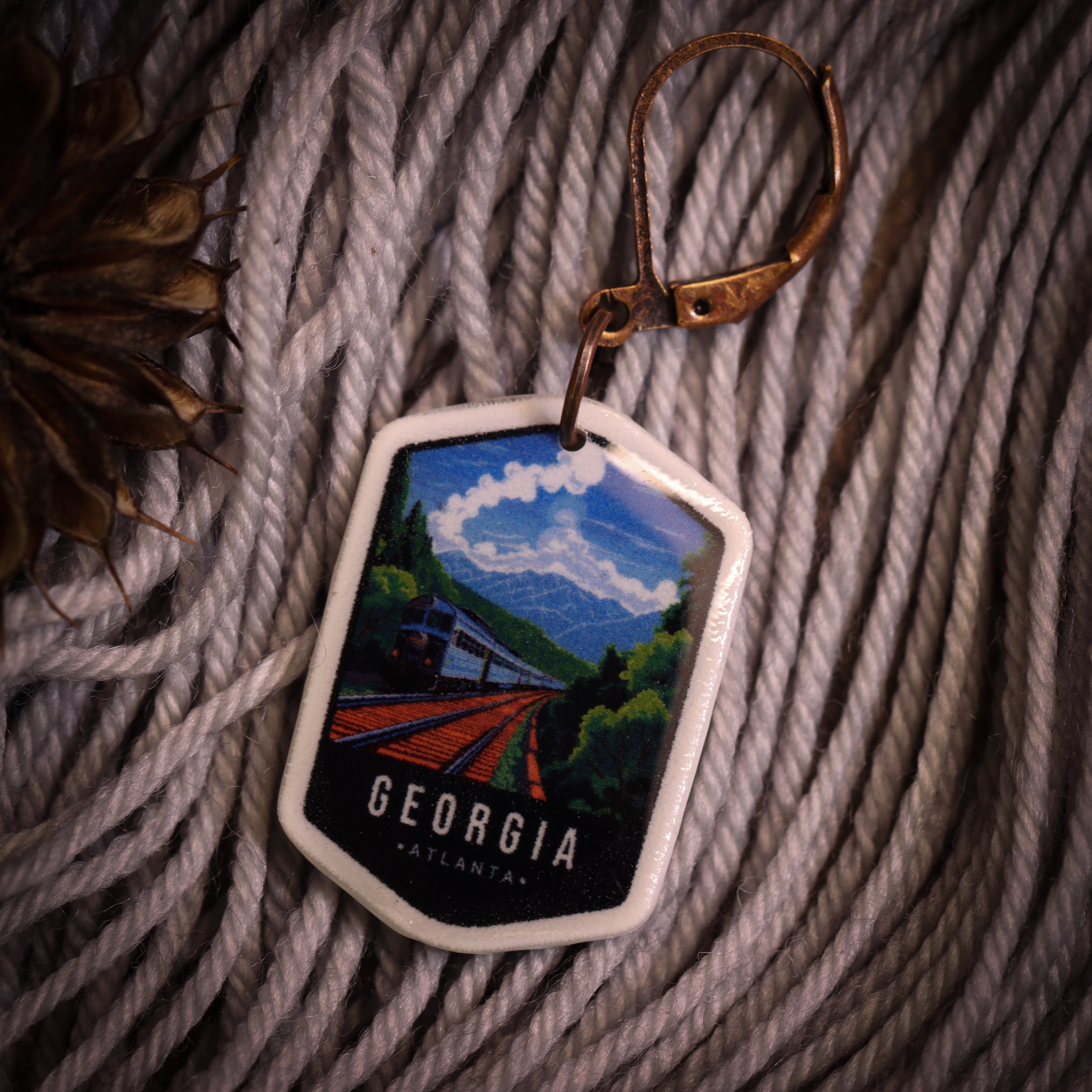 Georgia Stitch Marker