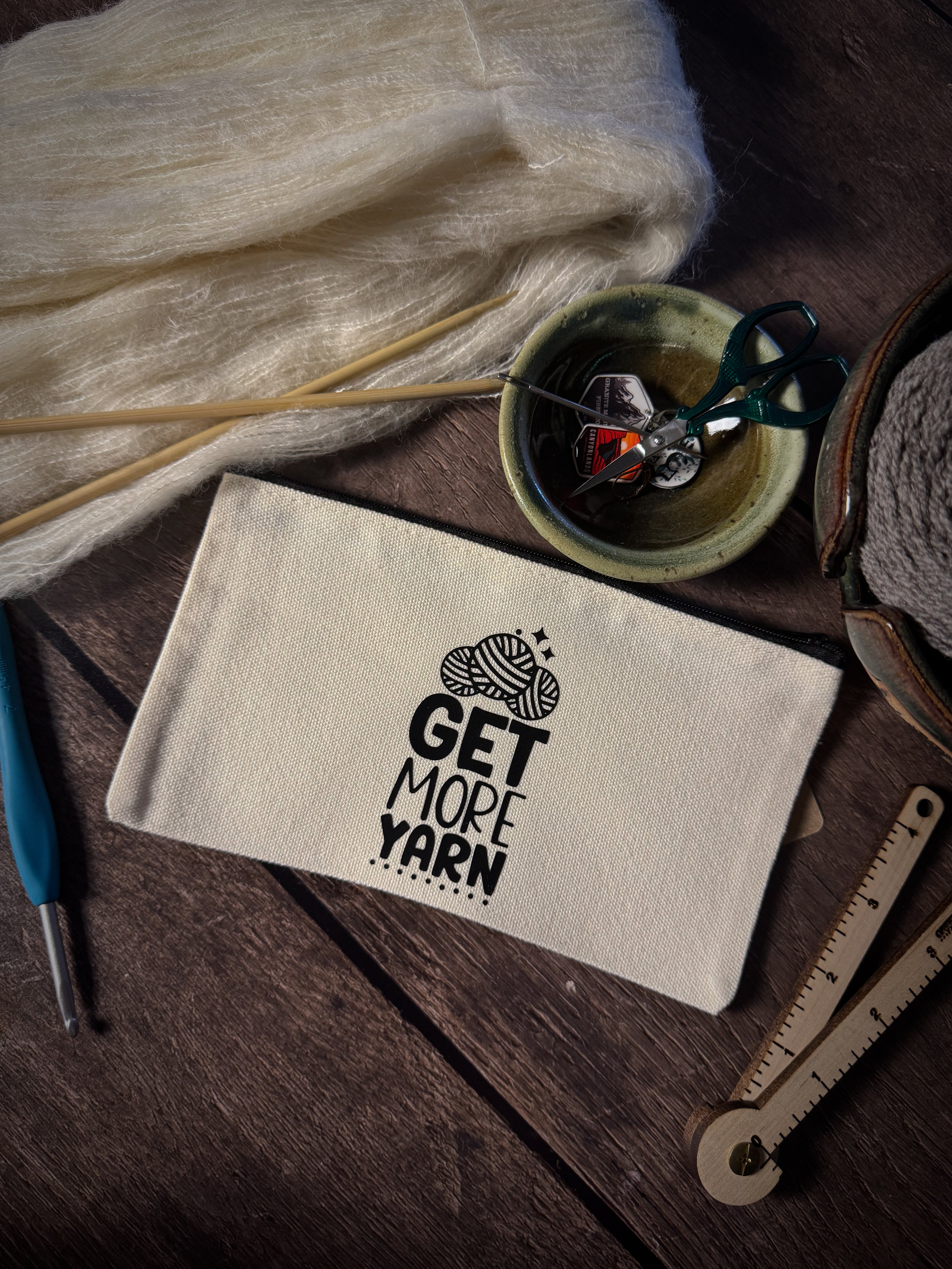 Get More Yarn Notions Pouch