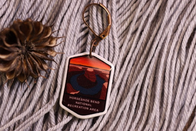 Horsehoe Bend National Recreation Area Stitch Marker