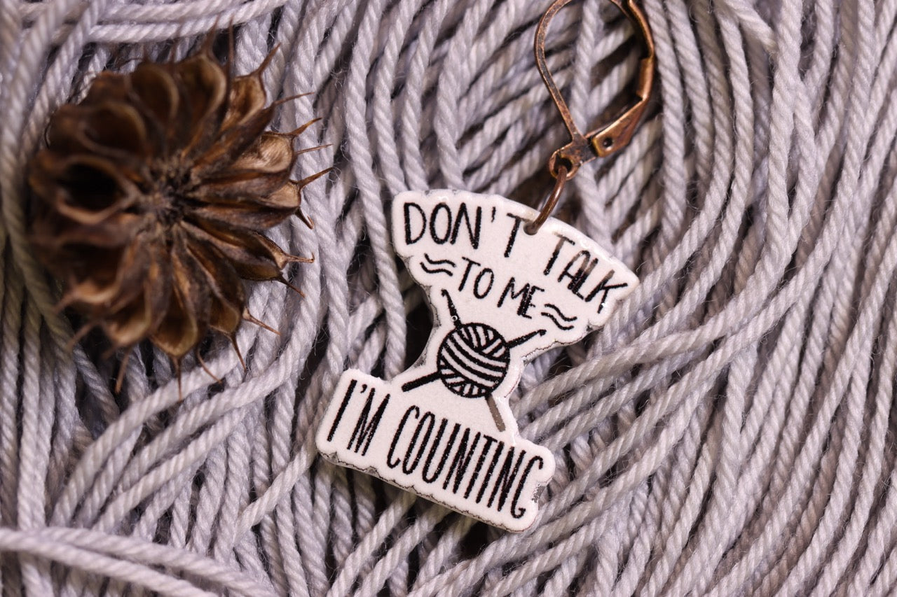 I'm Counting Stitch Marker