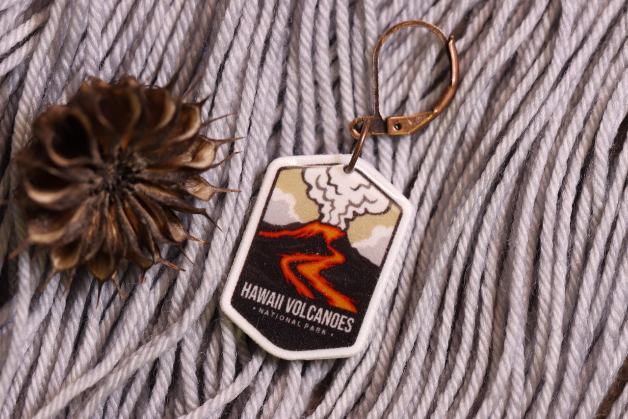 Hawai'i Volcanoes NPS Stitch Marker
