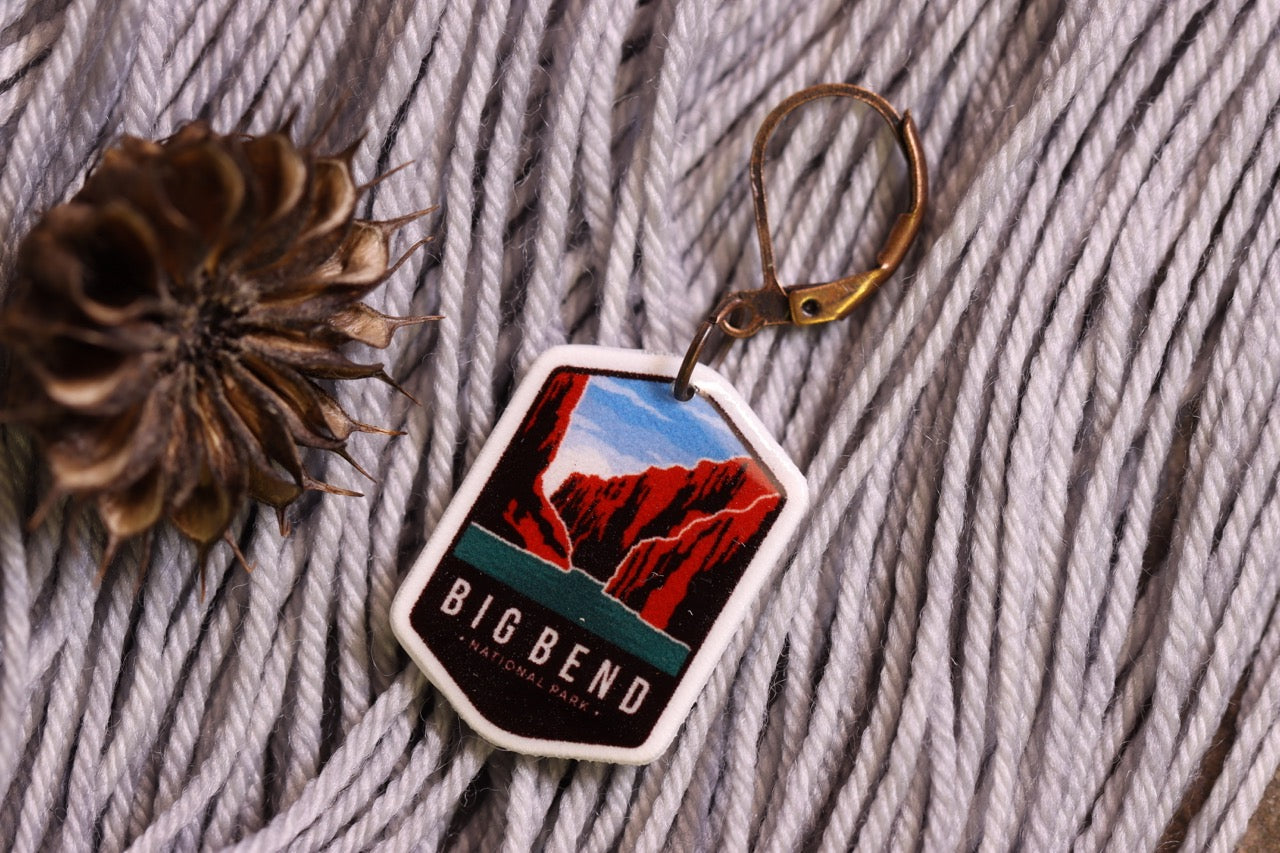 Big Bend NPS Stitch Marker