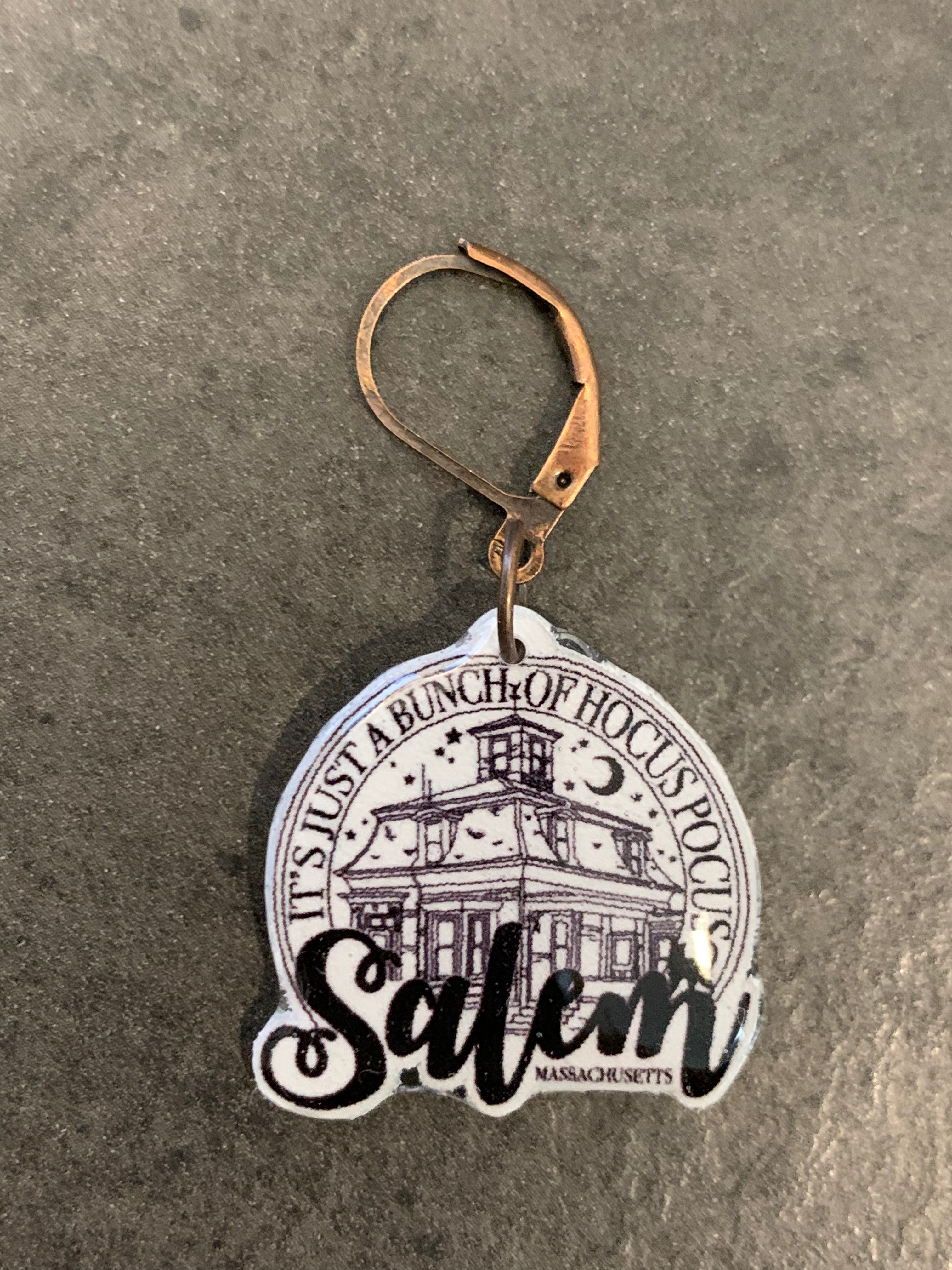 Hocus Pocus House Stitch Marker