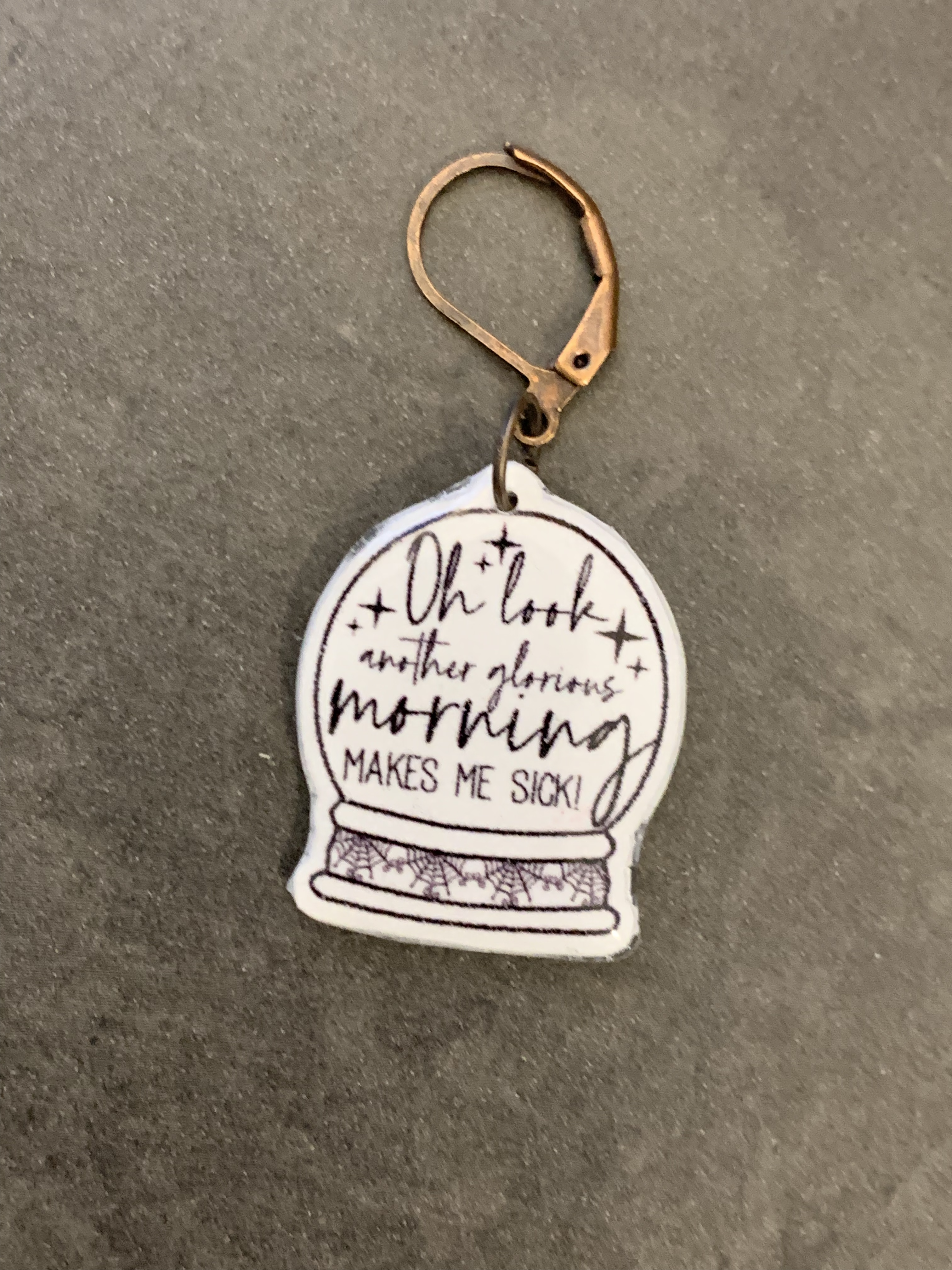 Glorious Morning Stitch Marker