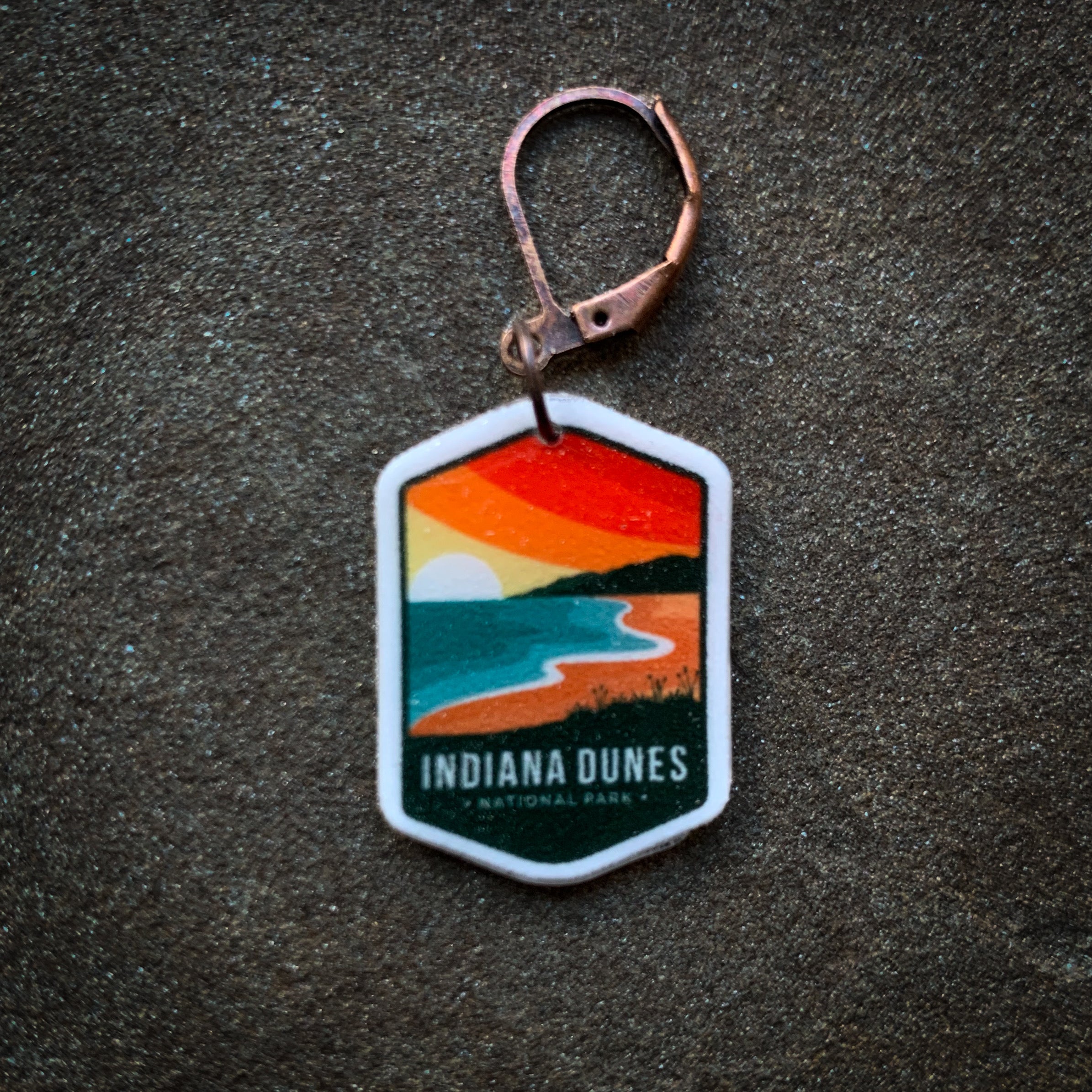 Indiana Dunes NPS Stitch Marker