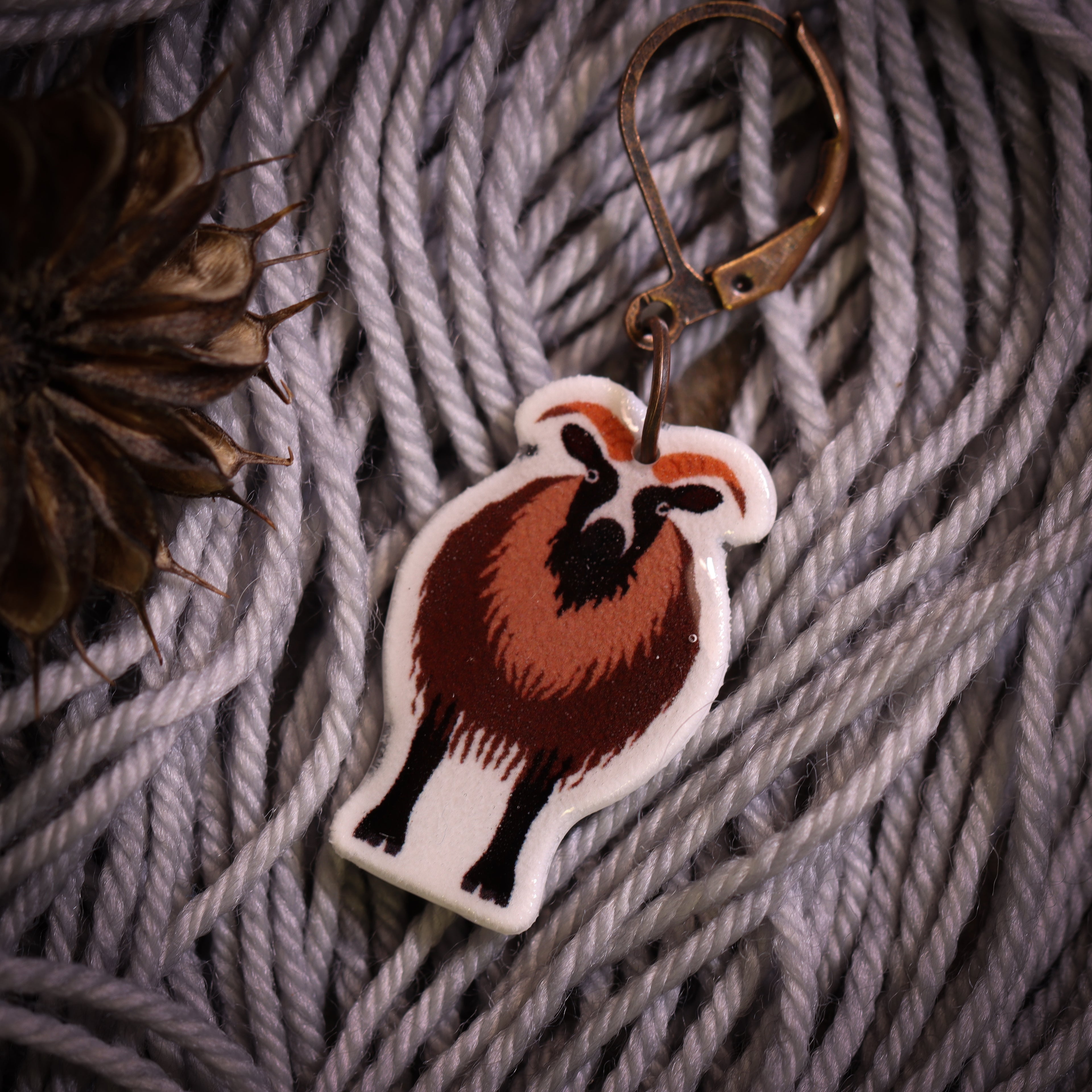 Icelandic Sheep Stitch Marker