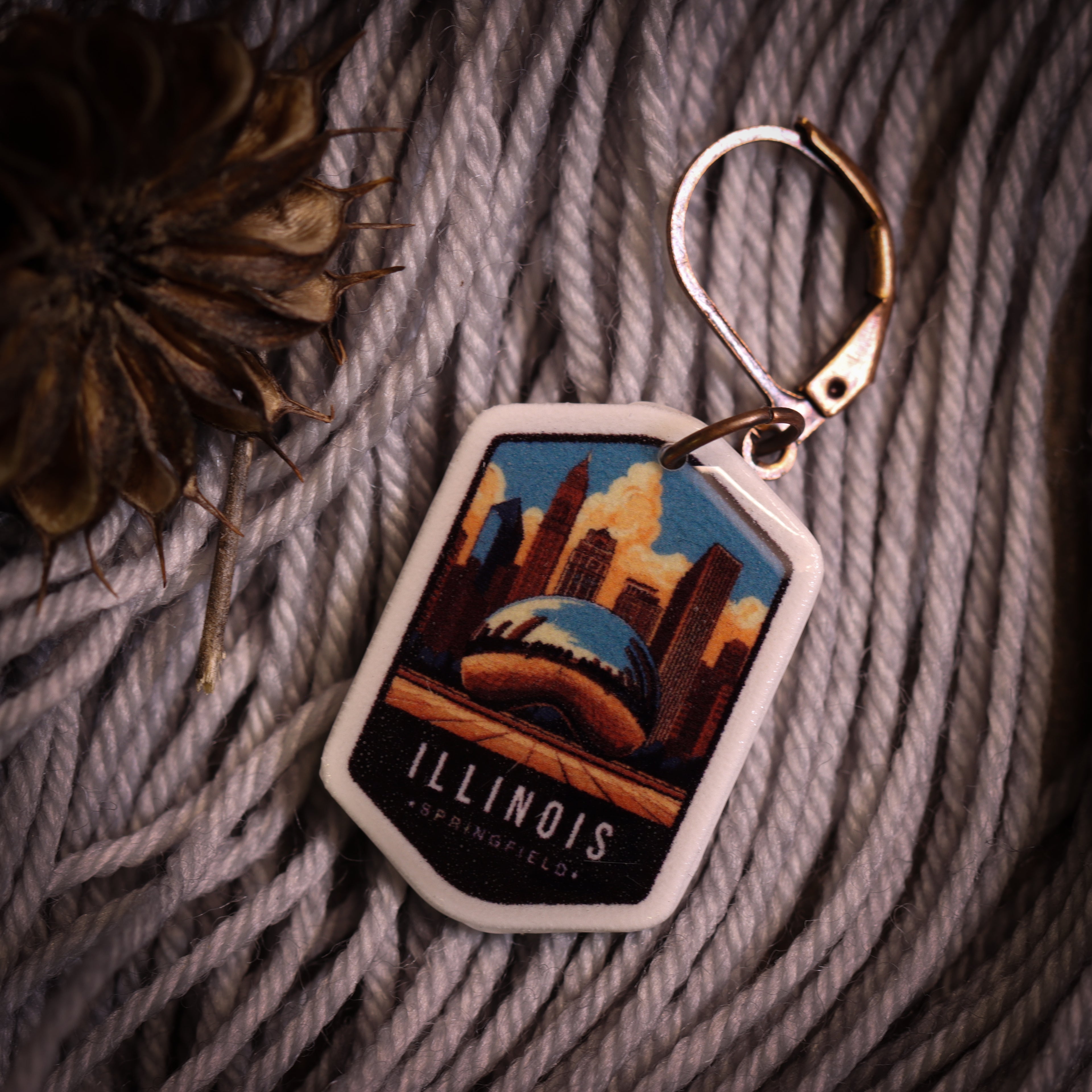 Illinois Stitch Marker