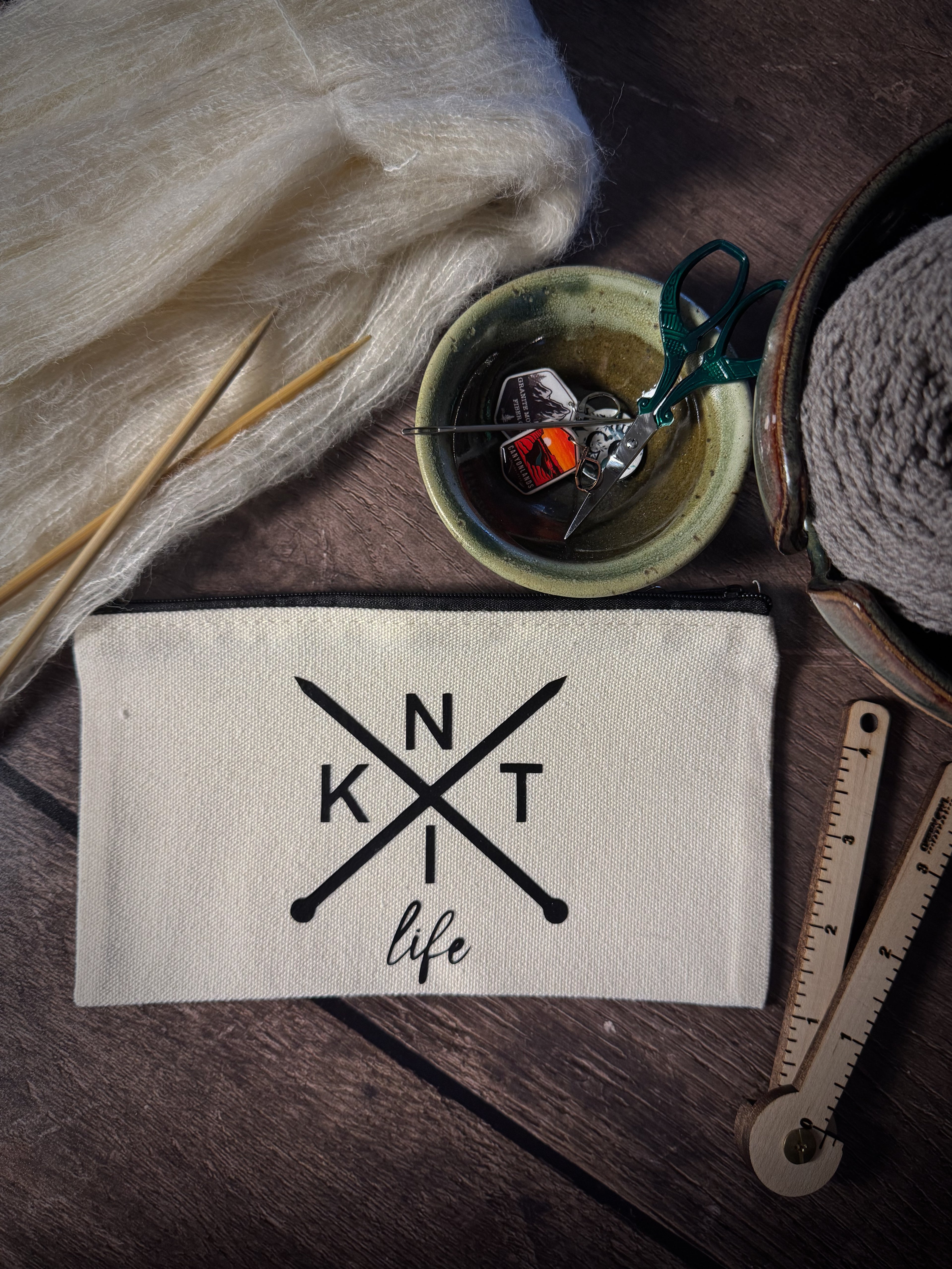 Knit Life Notions Pouch