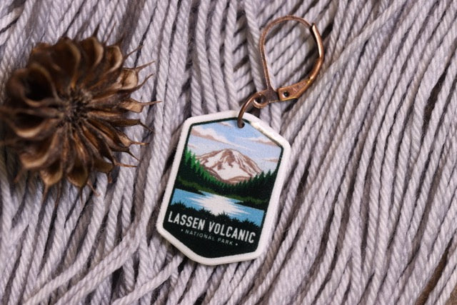 Lassen Volcanic NPS Stitch Marker