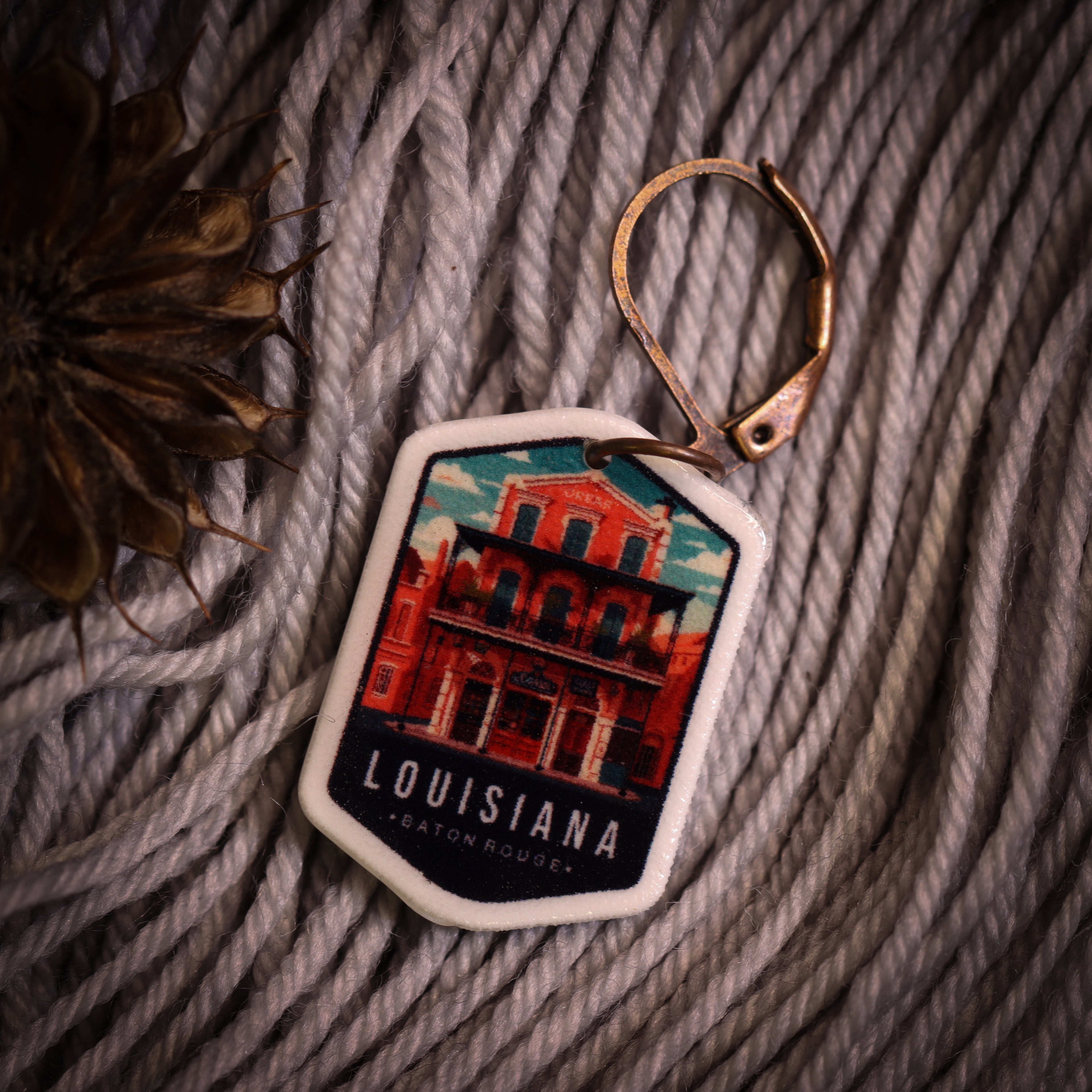 Louisiana Stitch Marker