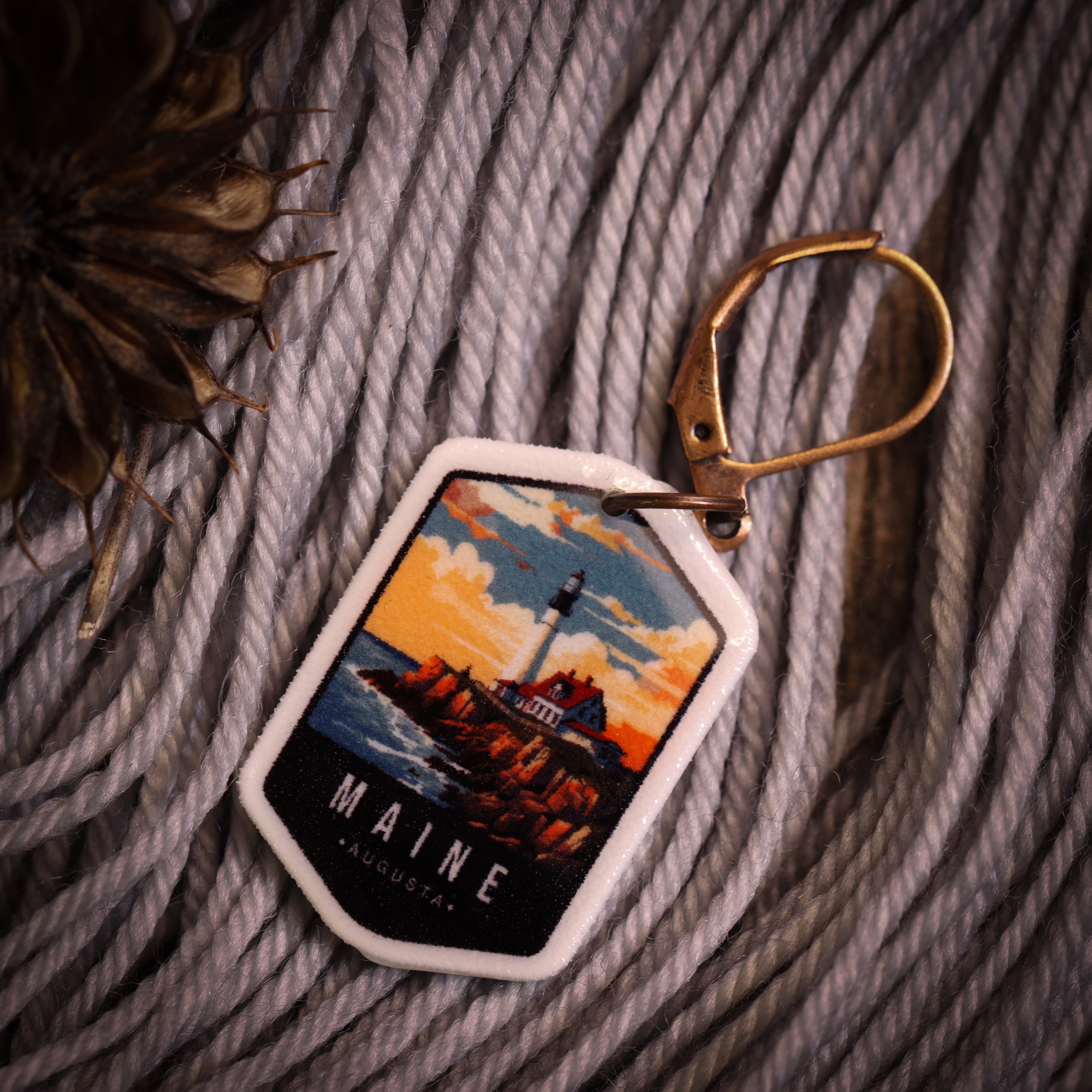Maine Stitch Marker