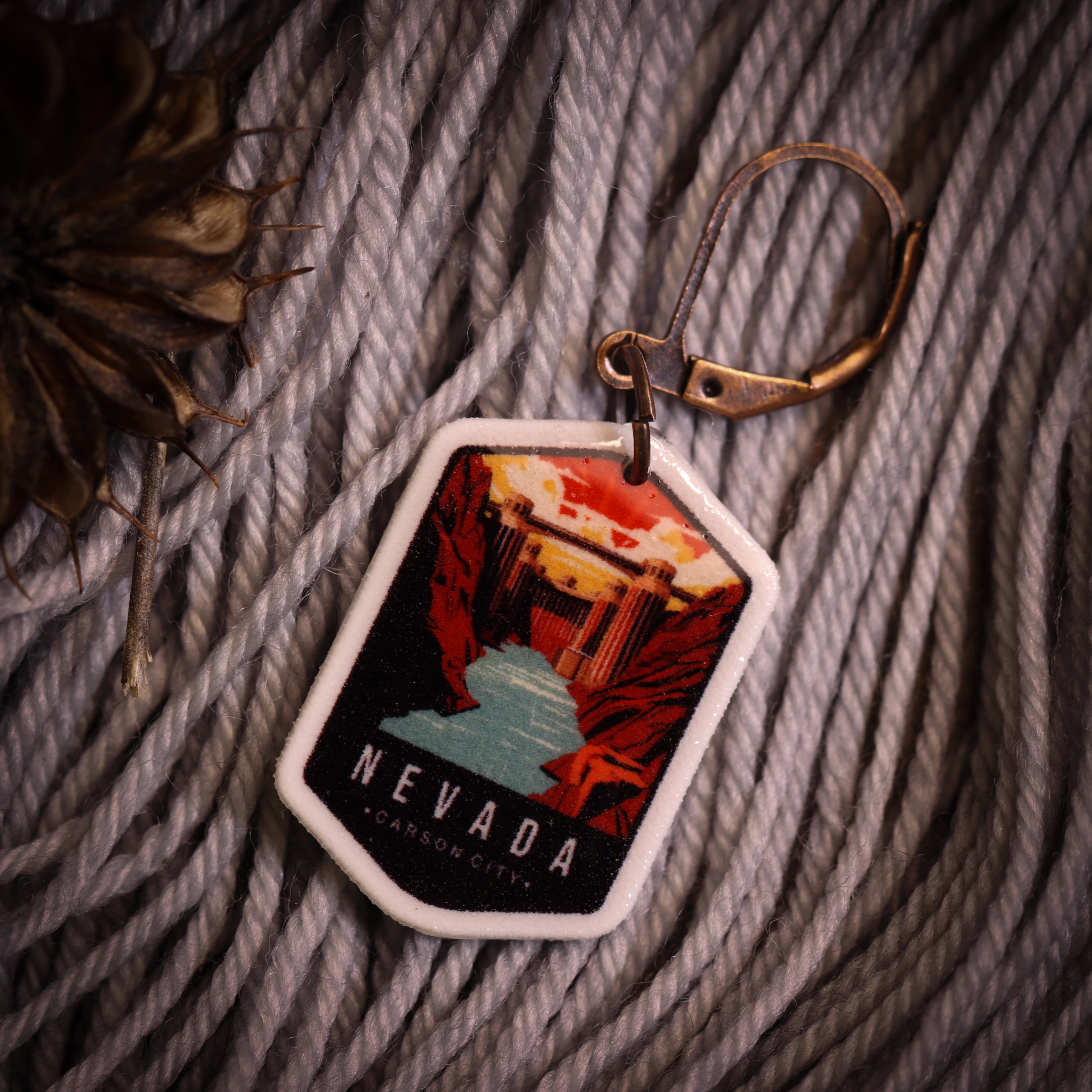 Nevada Stitch Marker