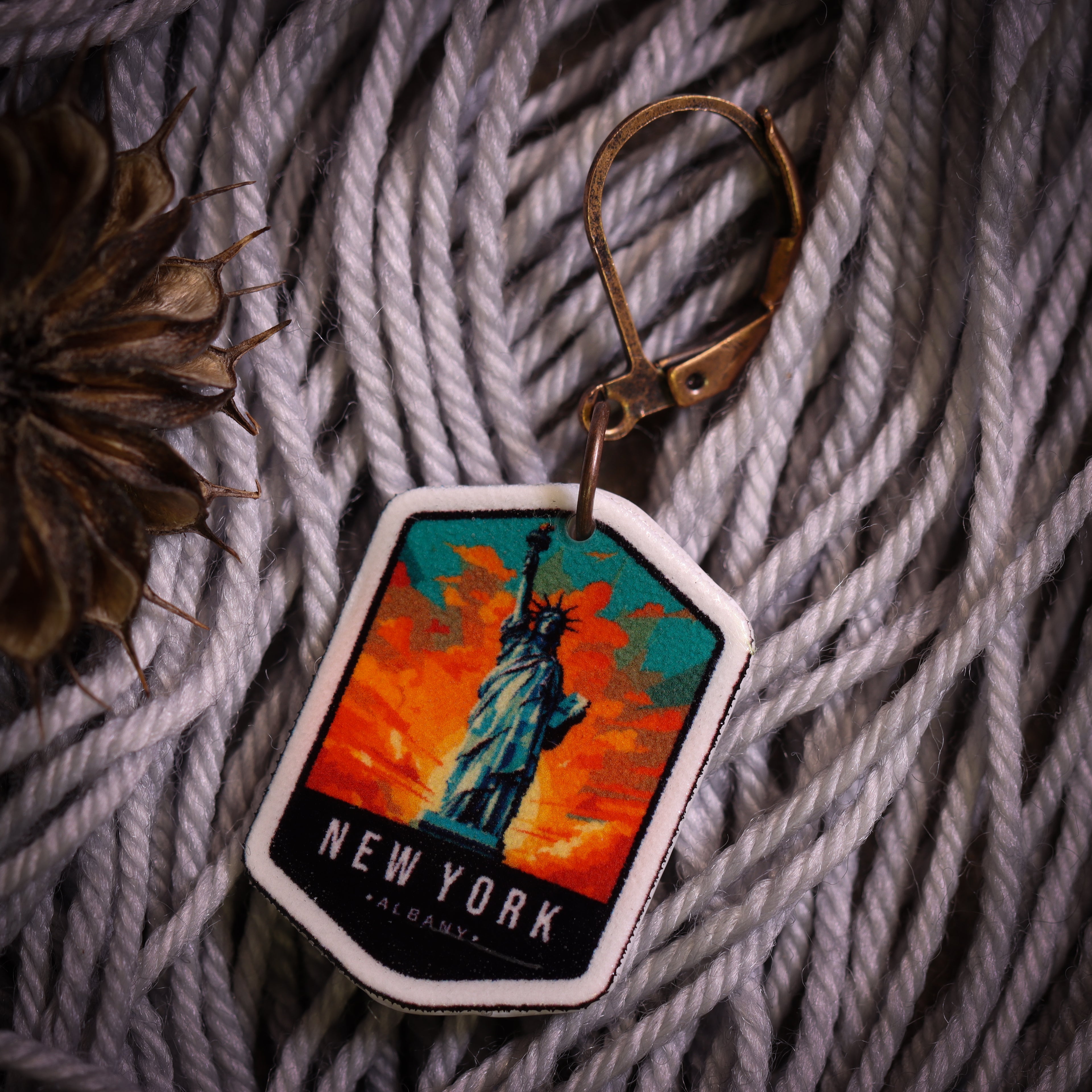 New York Stitch Marker
