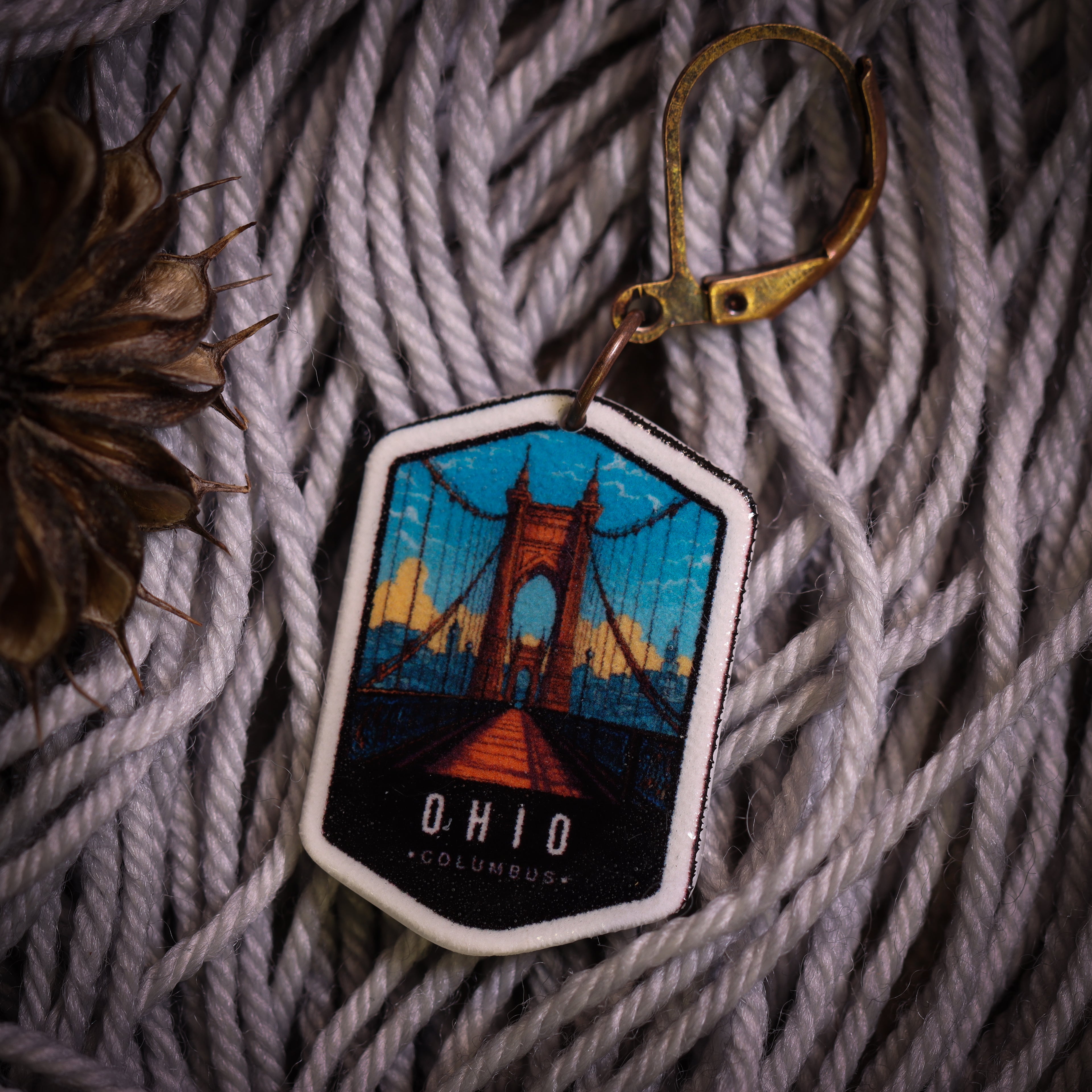 Ohio Stitch Marker