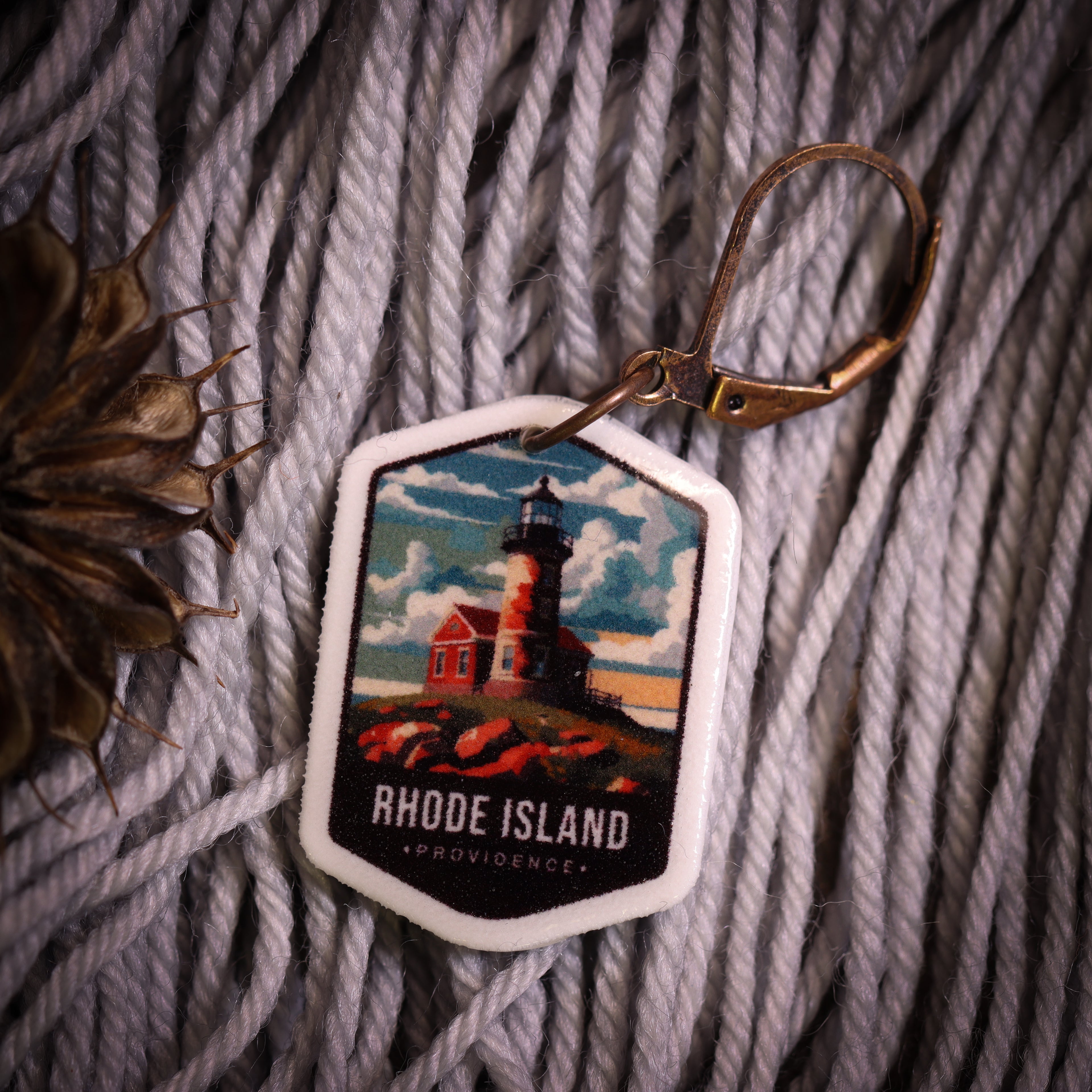 Rhode Island Stitch Marker