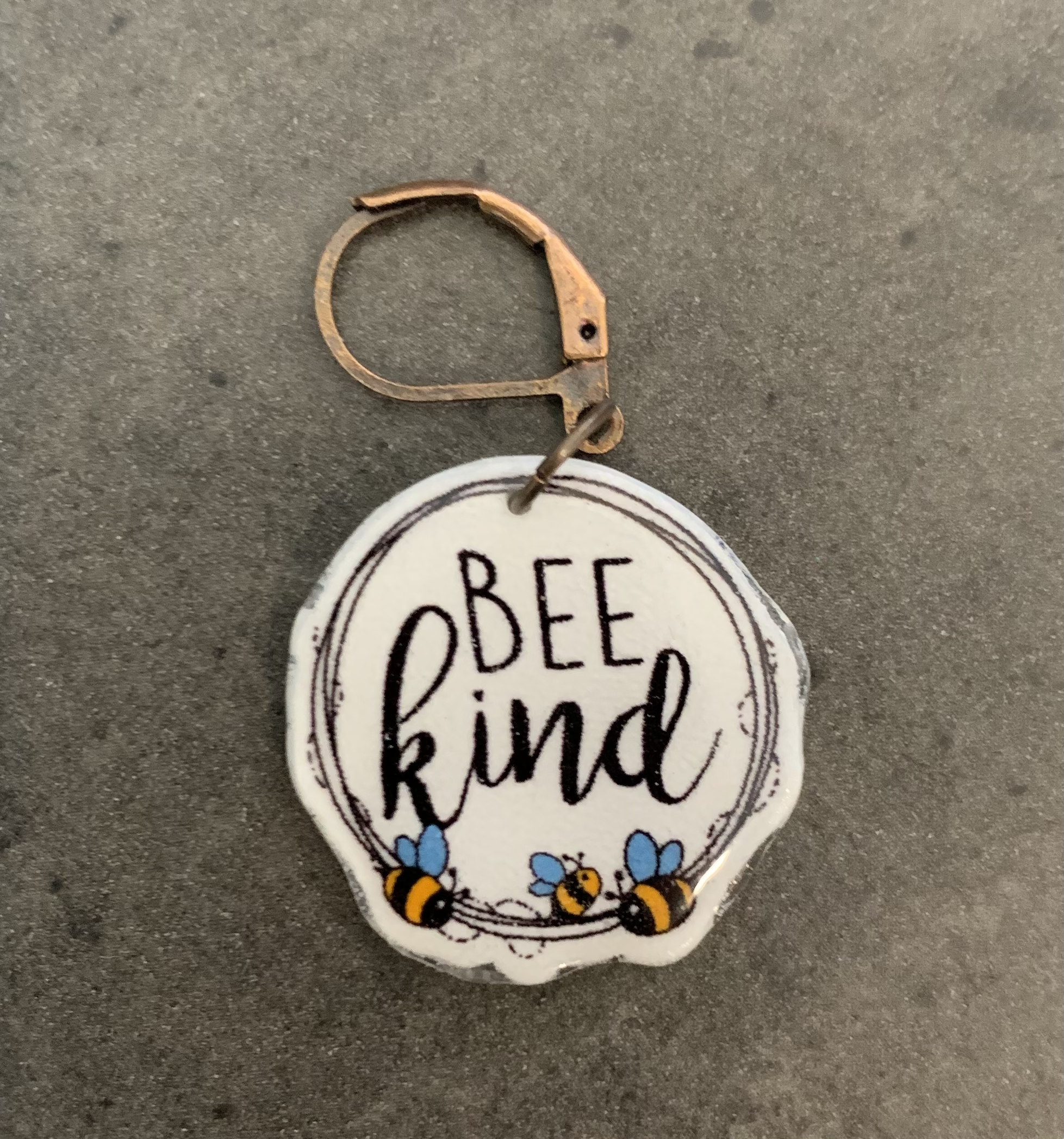 Bee Kind Stitch Marker