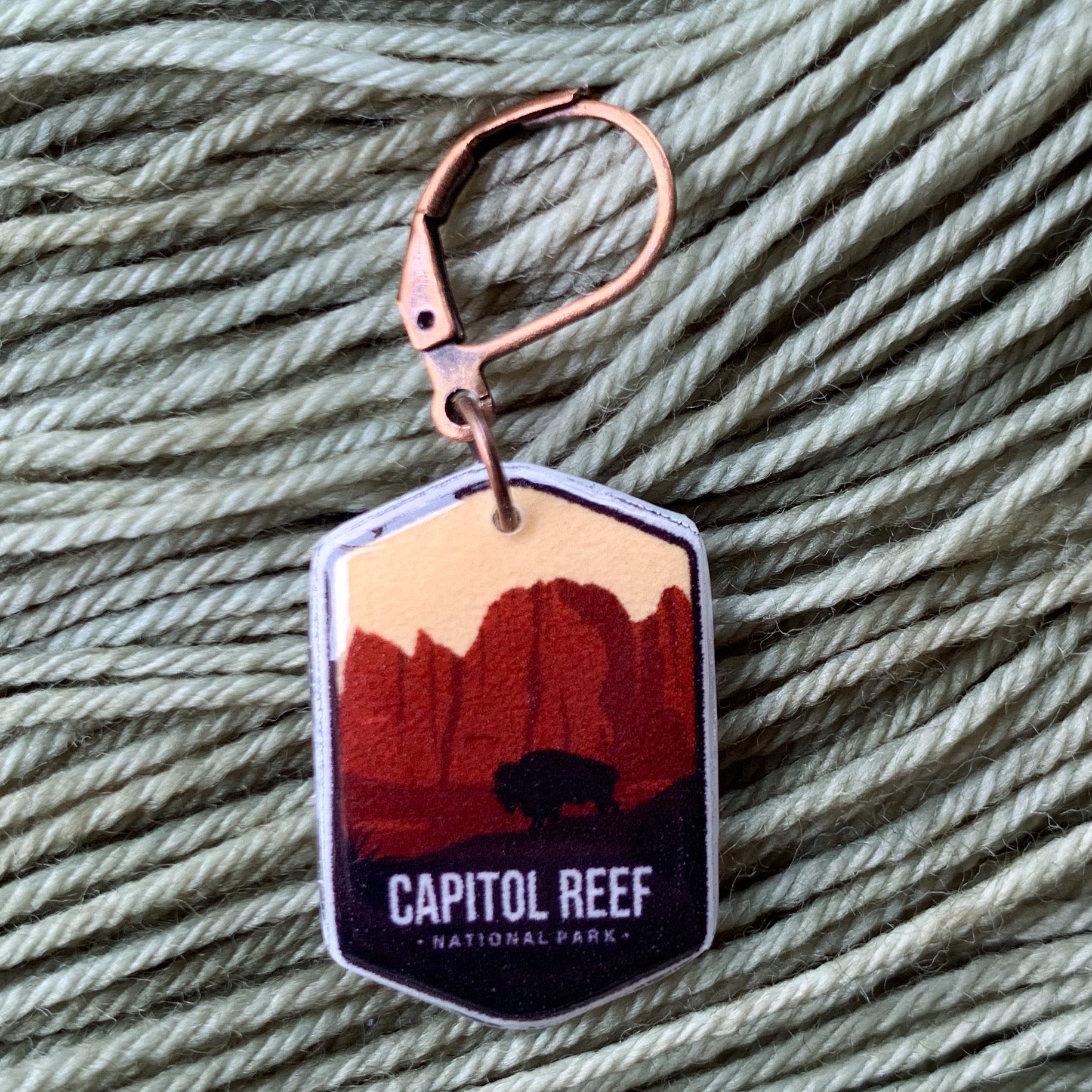 Capitol Reef NPS Stitch Marker