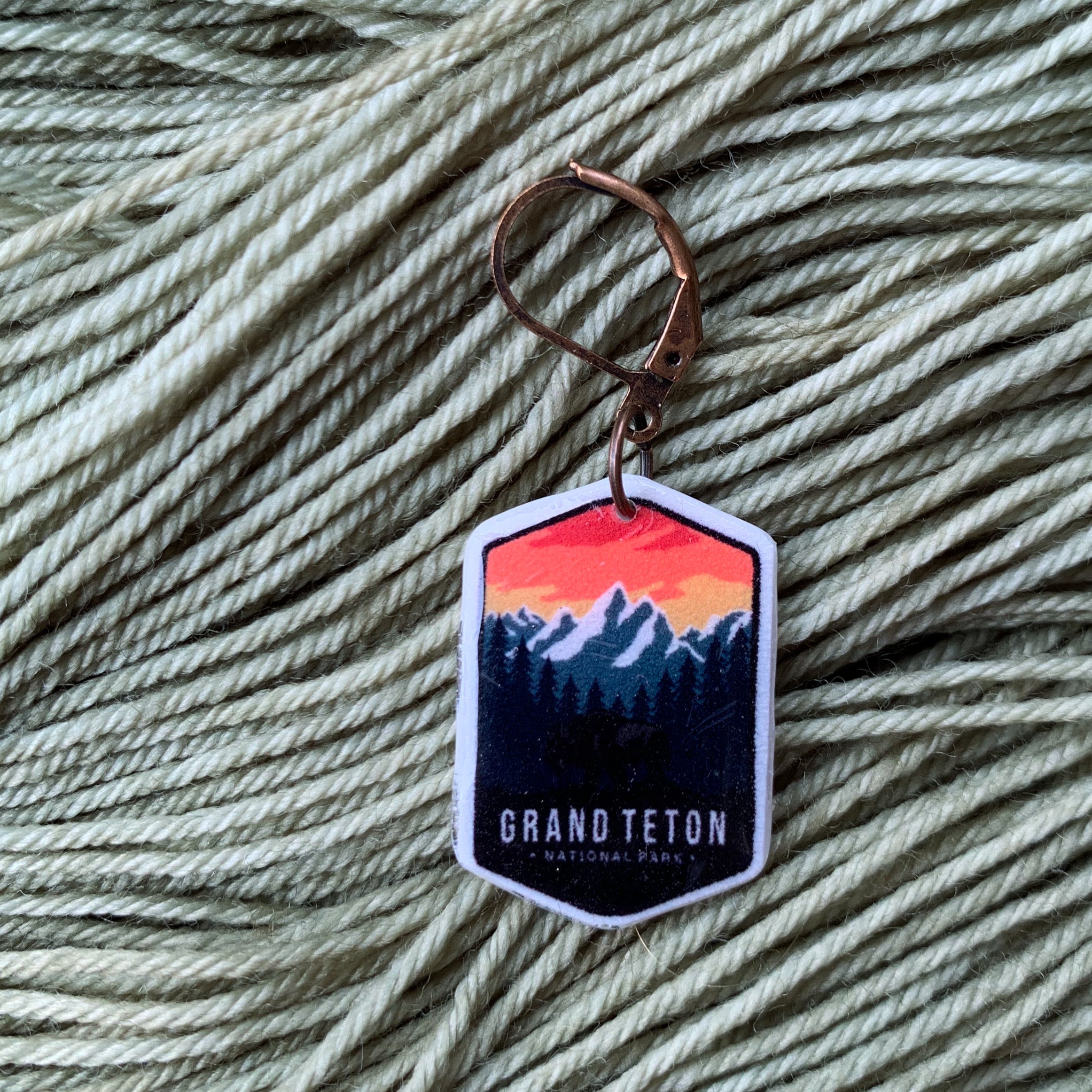 Grand Teton NPS Stitch Marker