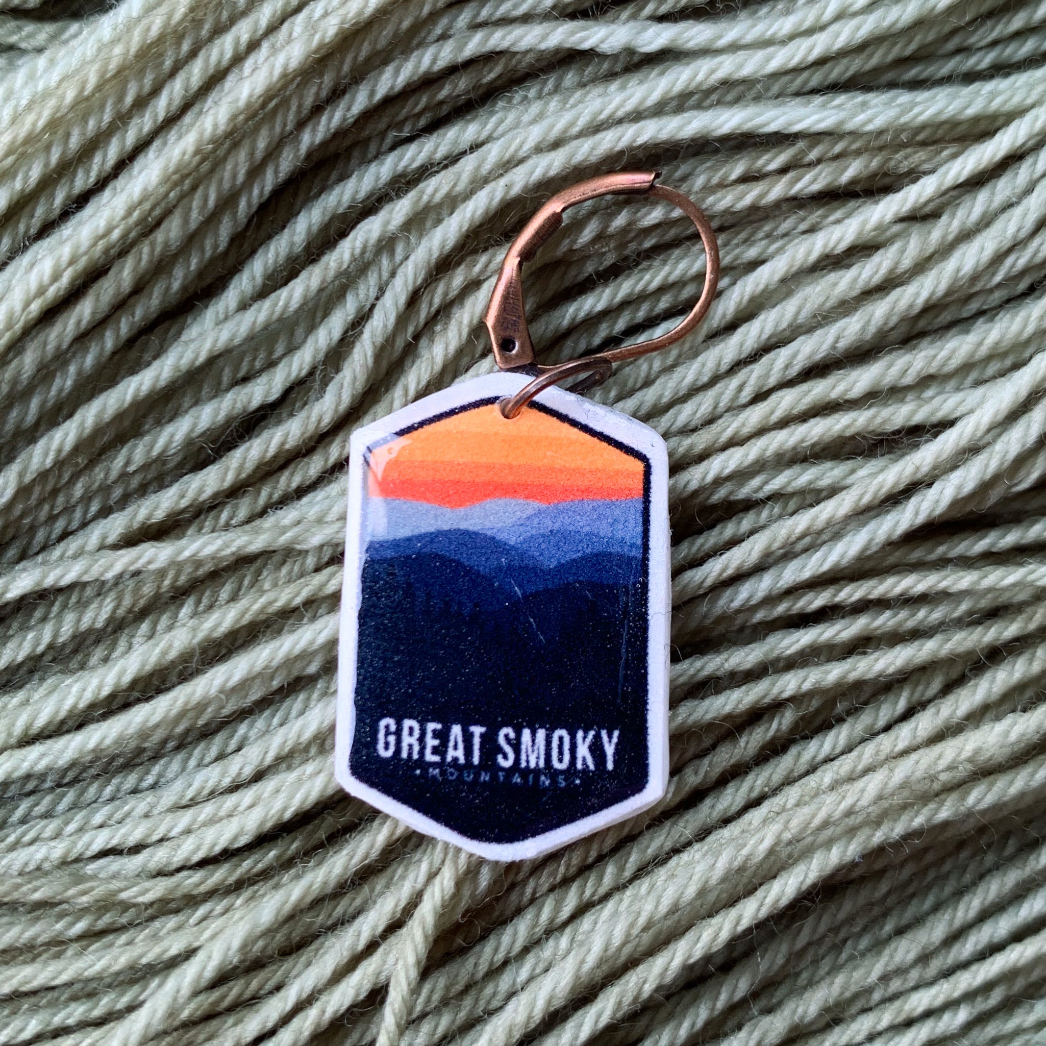 Great Smokey Mountains NPS Stitch Marker