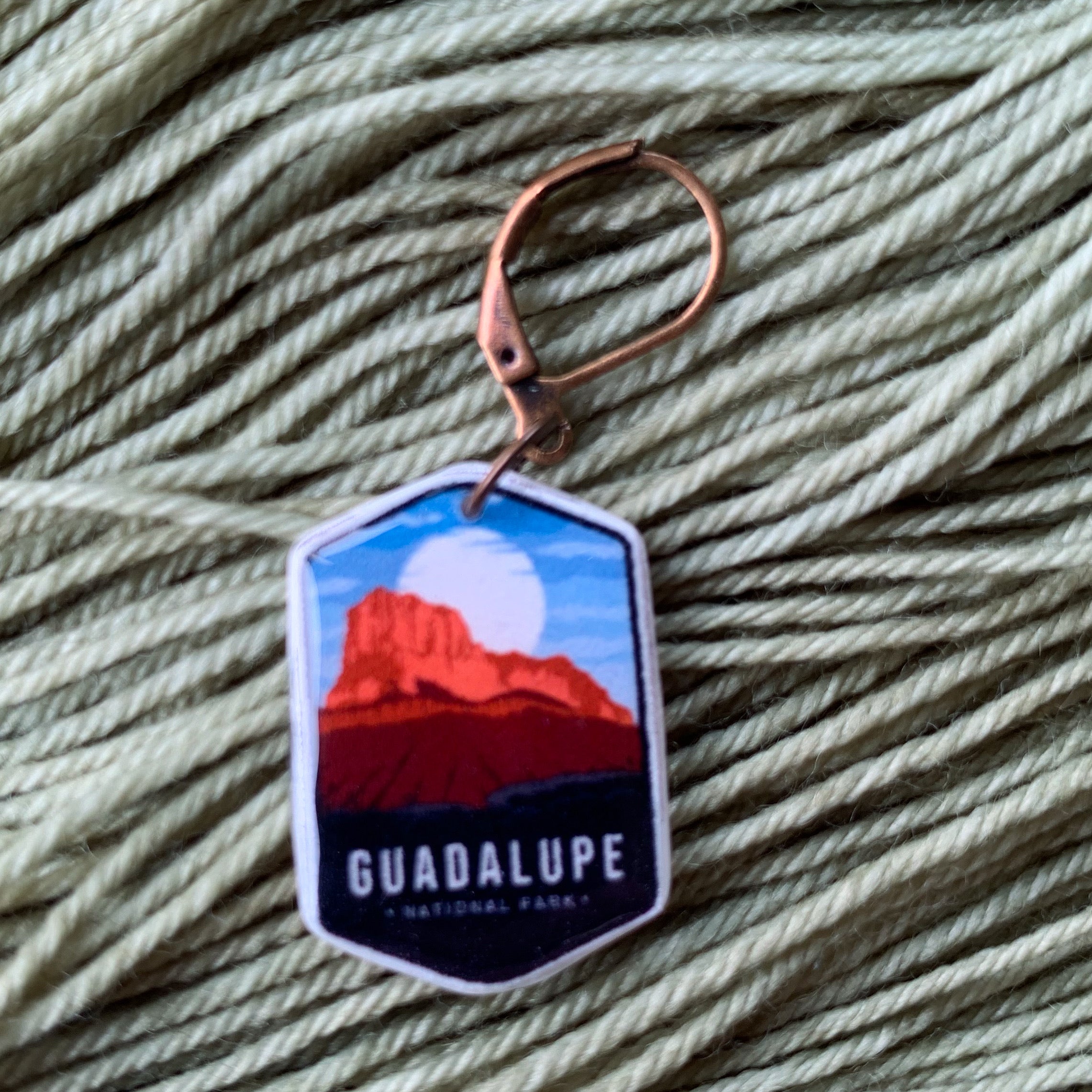 Guadalupe NPS Stitch Marker