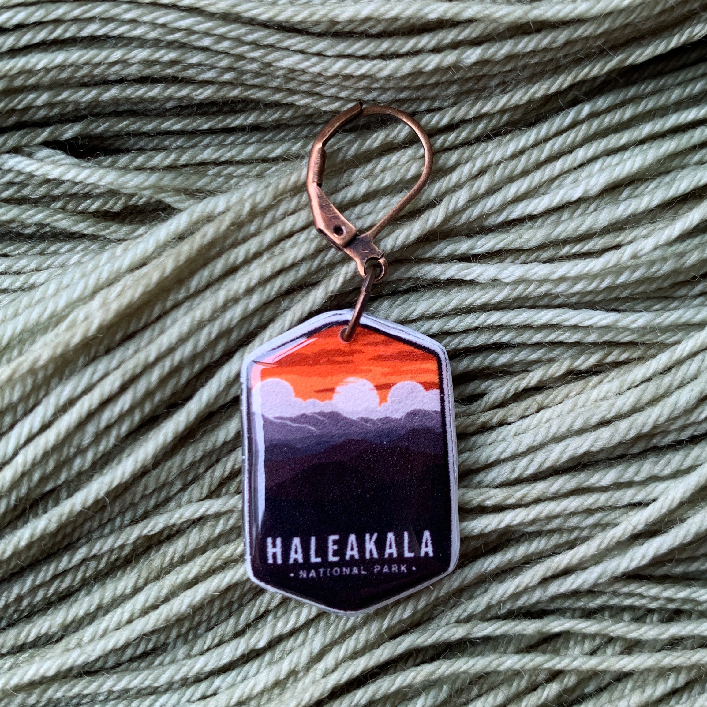 Haleakala NPS Stitch Marker