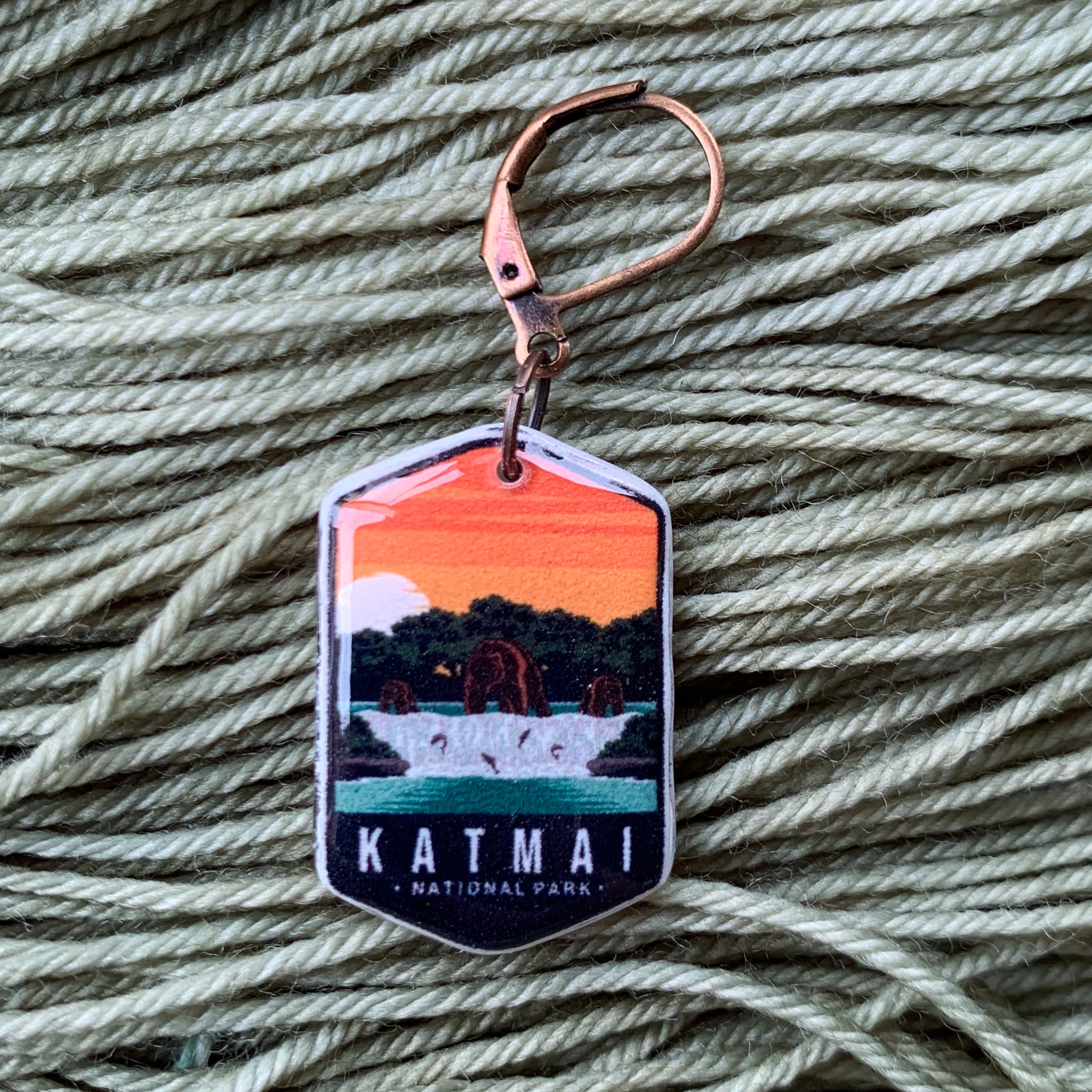Katmai NPS Stitch Marker/Progress Keeper
