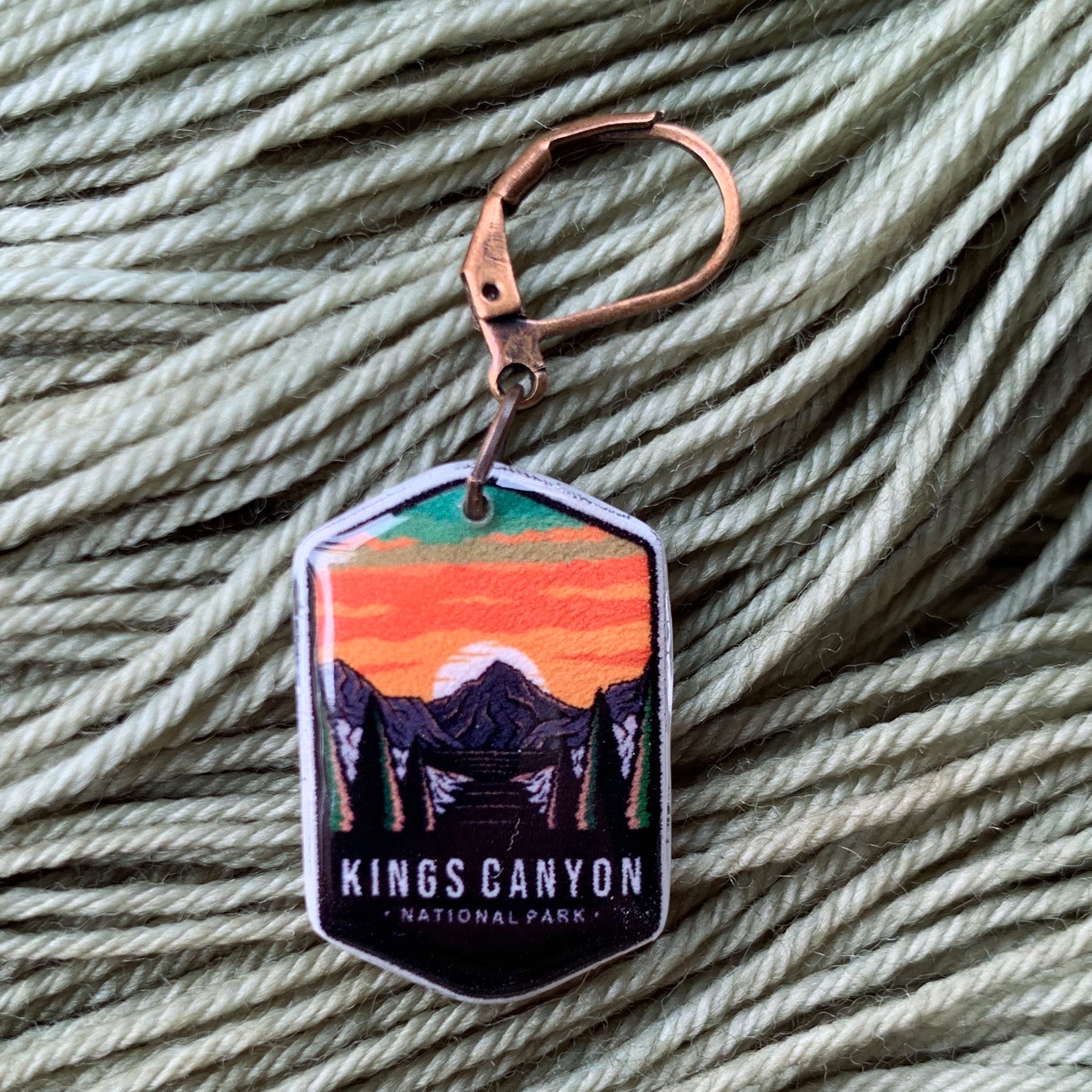 Kings Canyon NPS Stitch Marker