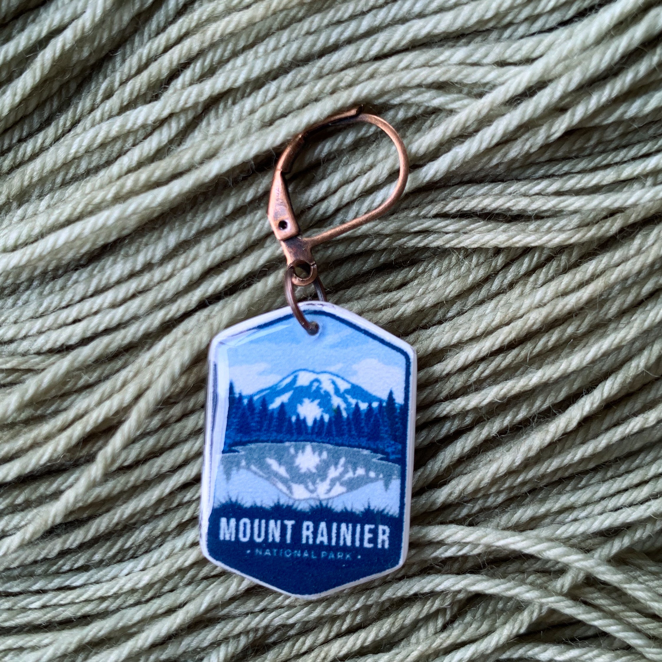 Mount Rainier NPS Stitch Marker