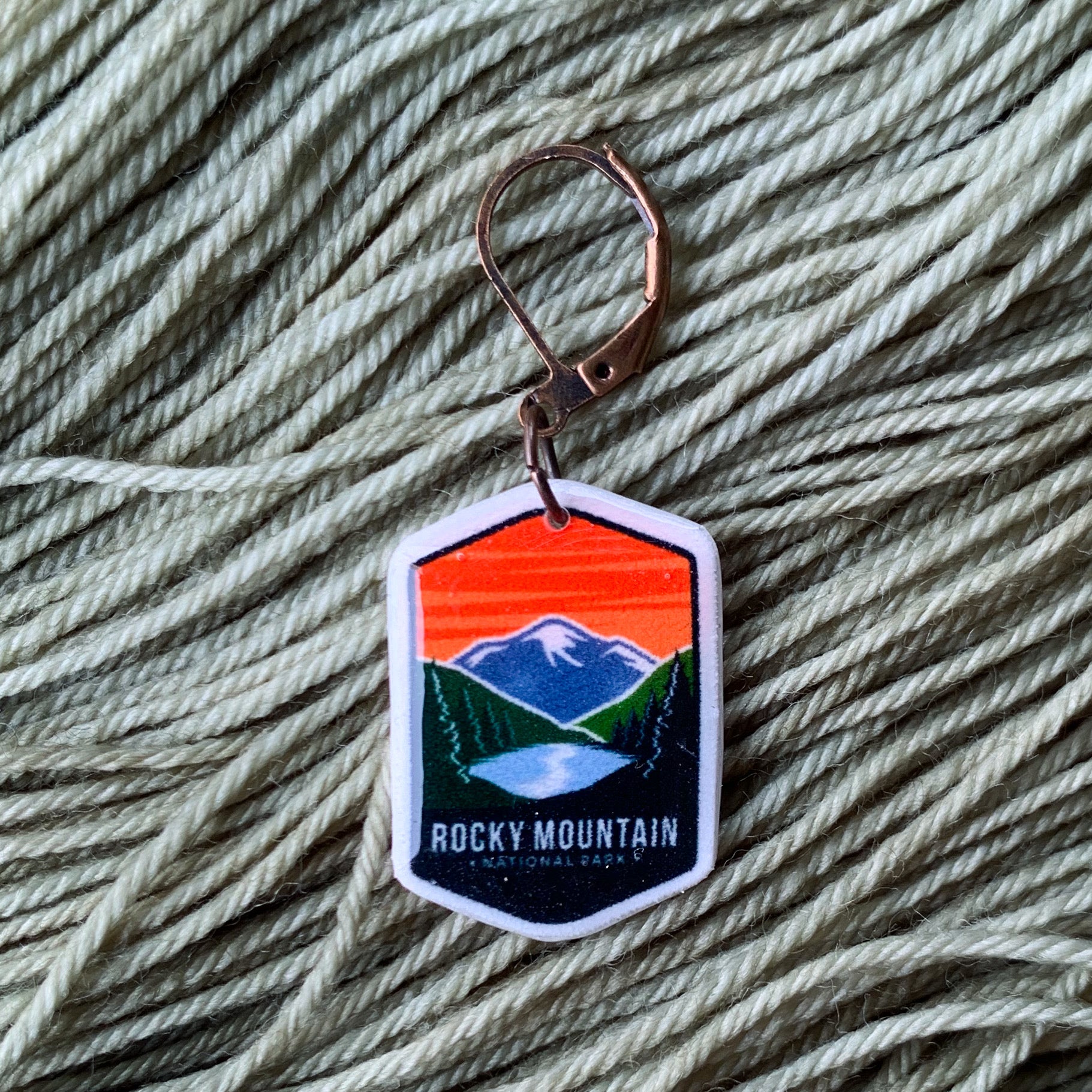 Rocky Mountain NPS Stitch Marker