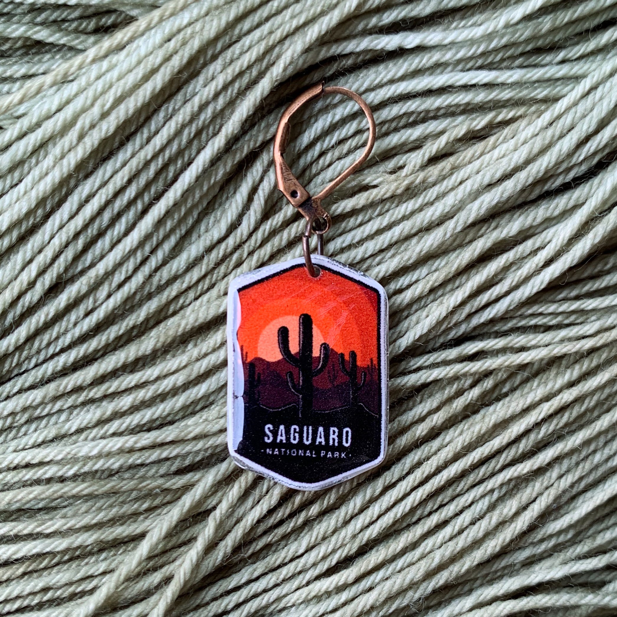 Seguaro NPS Stitch Marker
