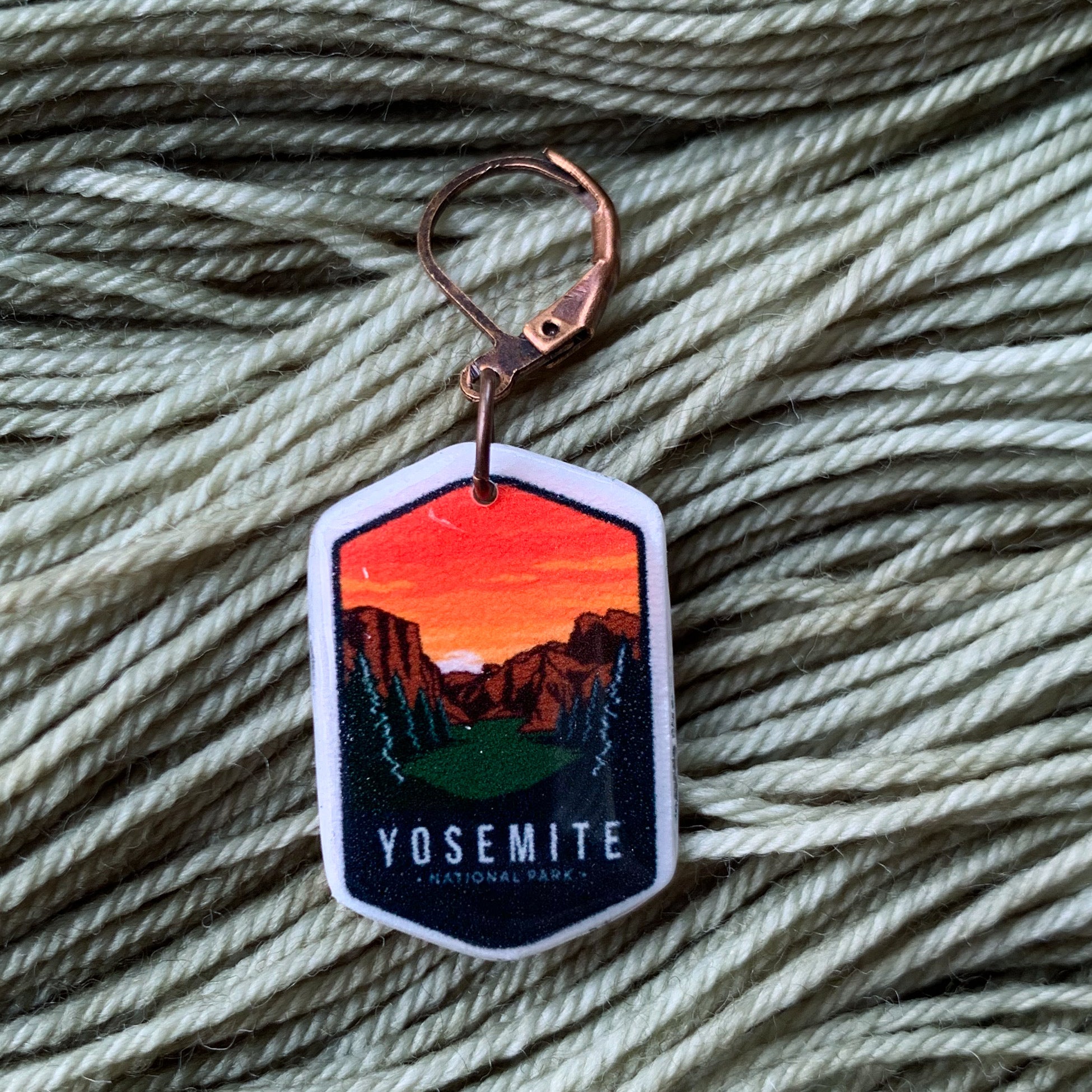 Yosemite National Park Stitch Marker