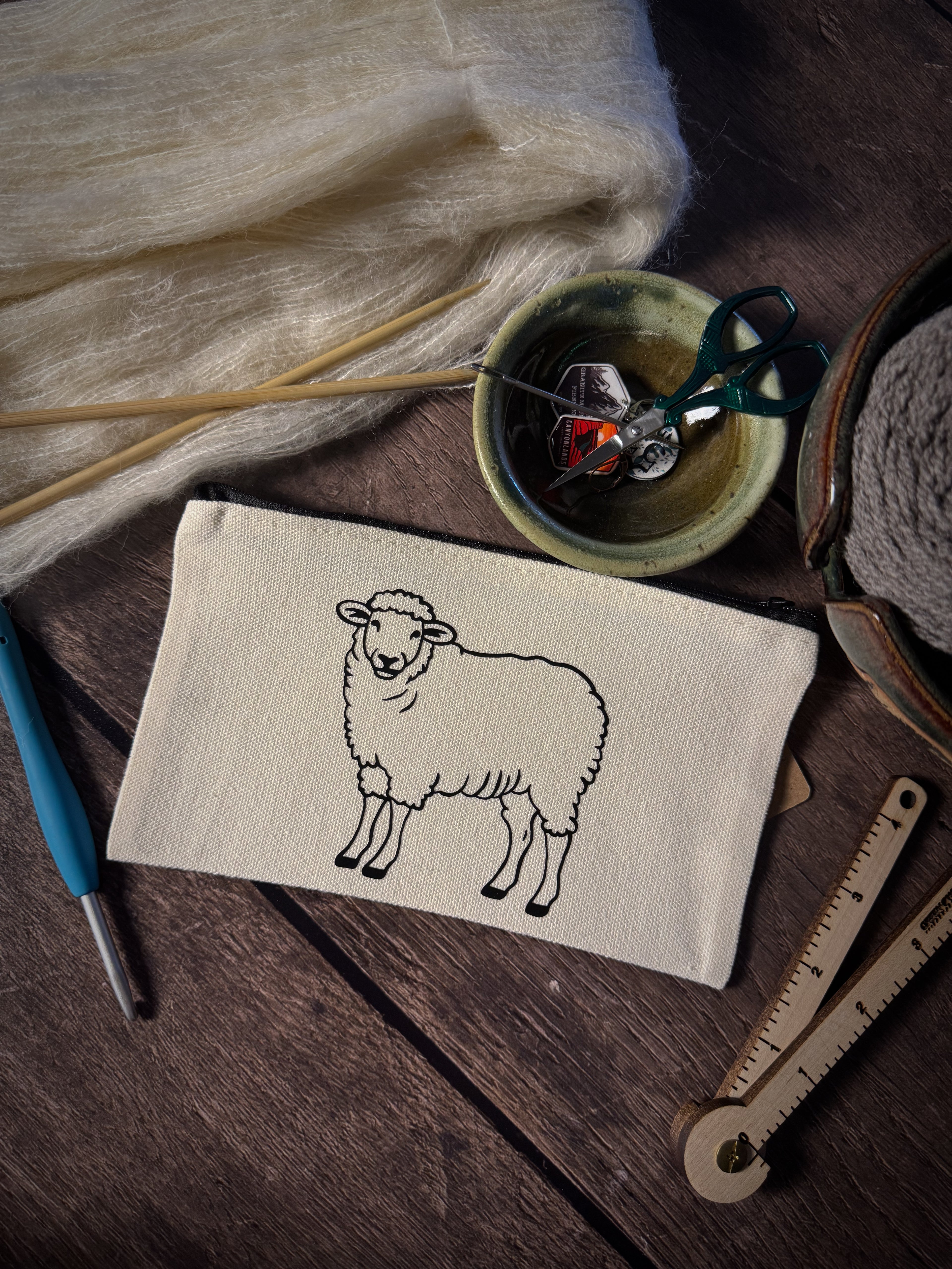 Sheep Notions Pouch