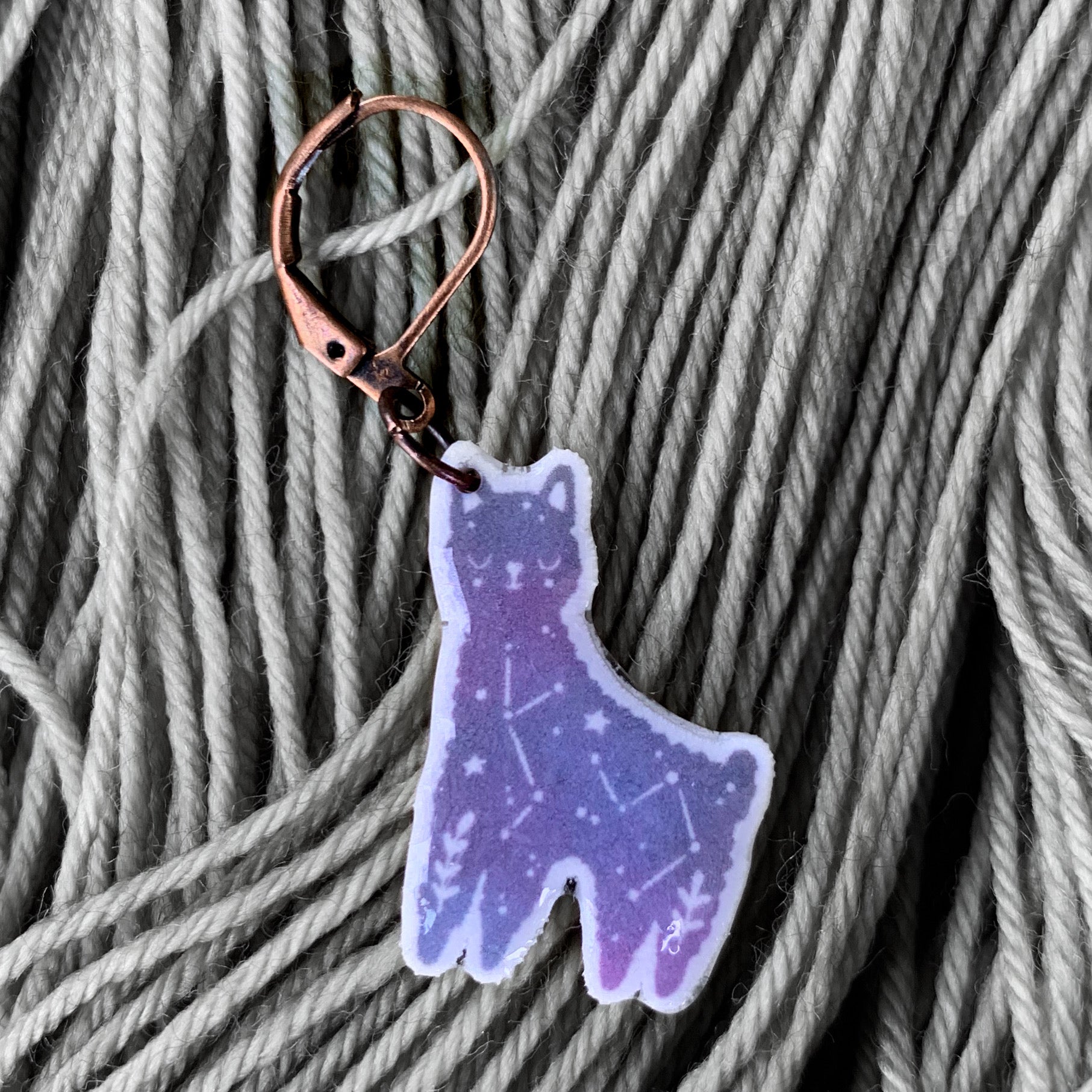Space Llama Stitch Marker