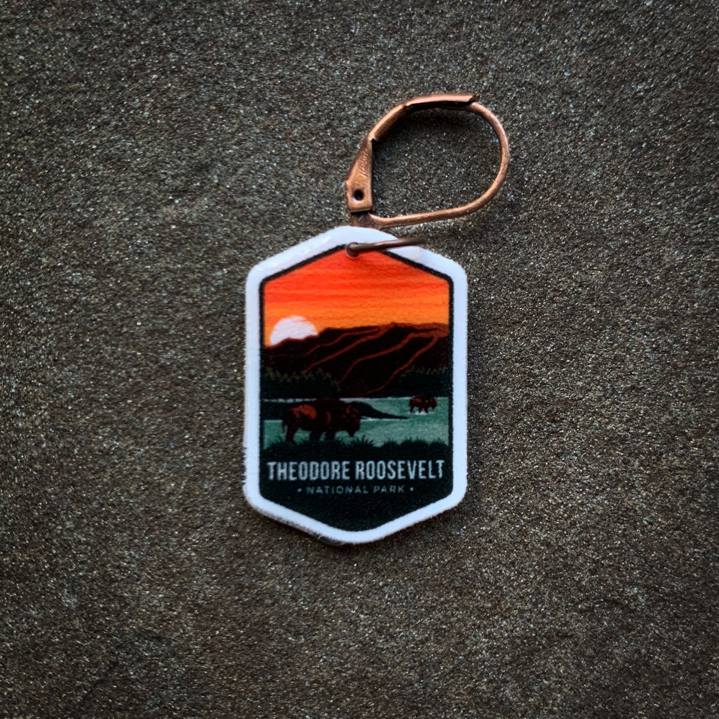 Theodore Roosevelt National Park Stitch Marker