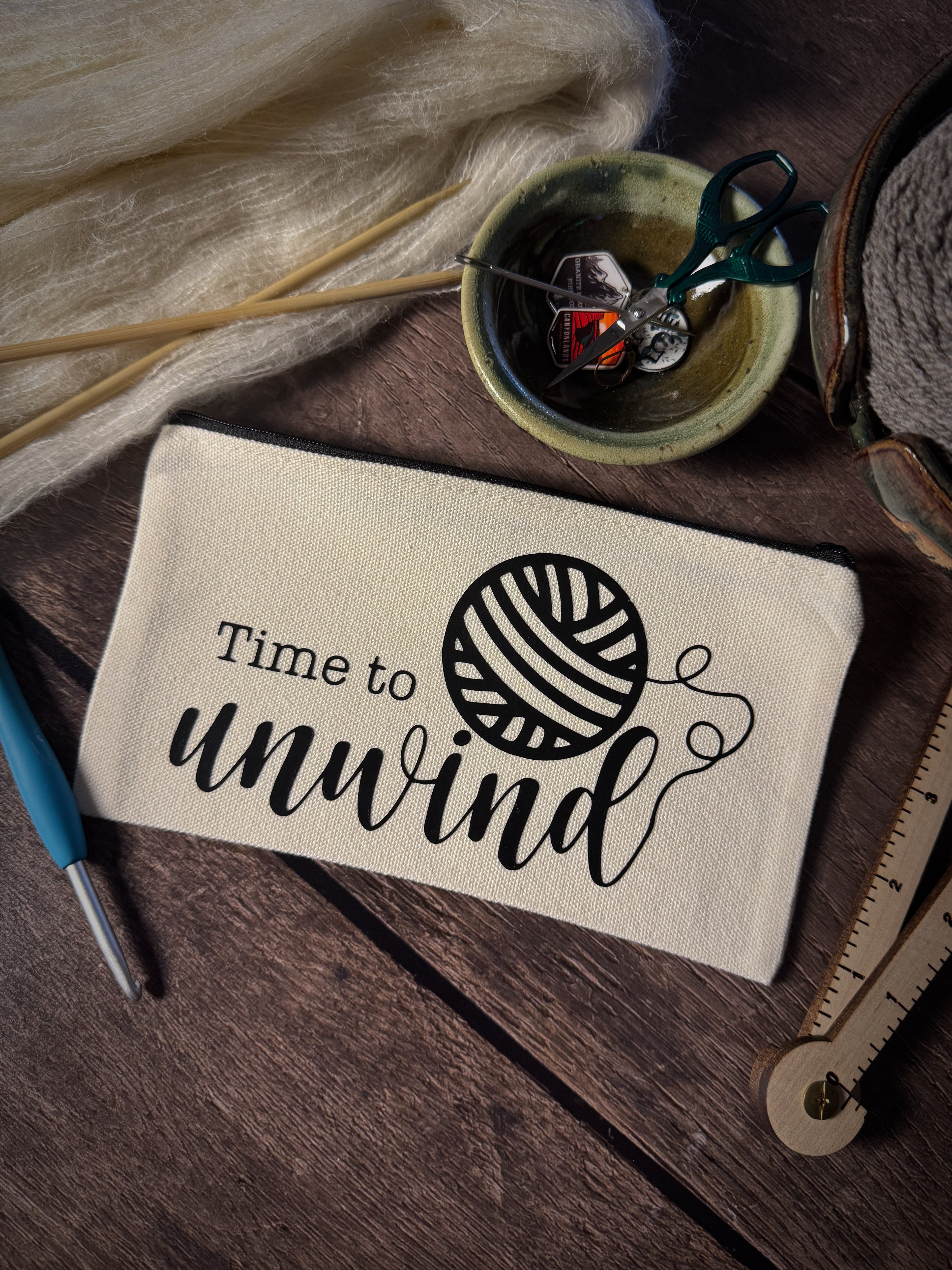 Time to Unwind Notions Pouch