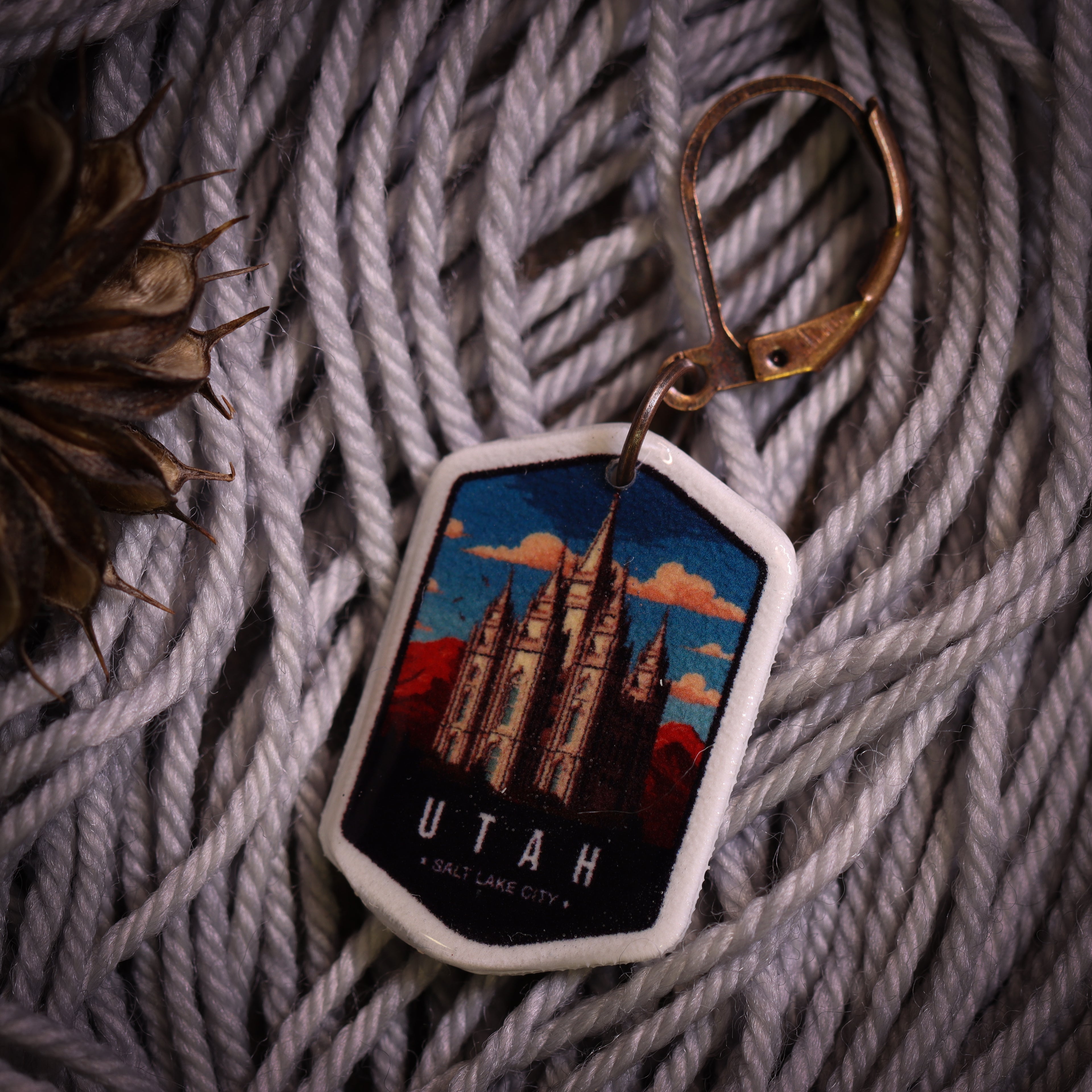 Utah Stitch Marker