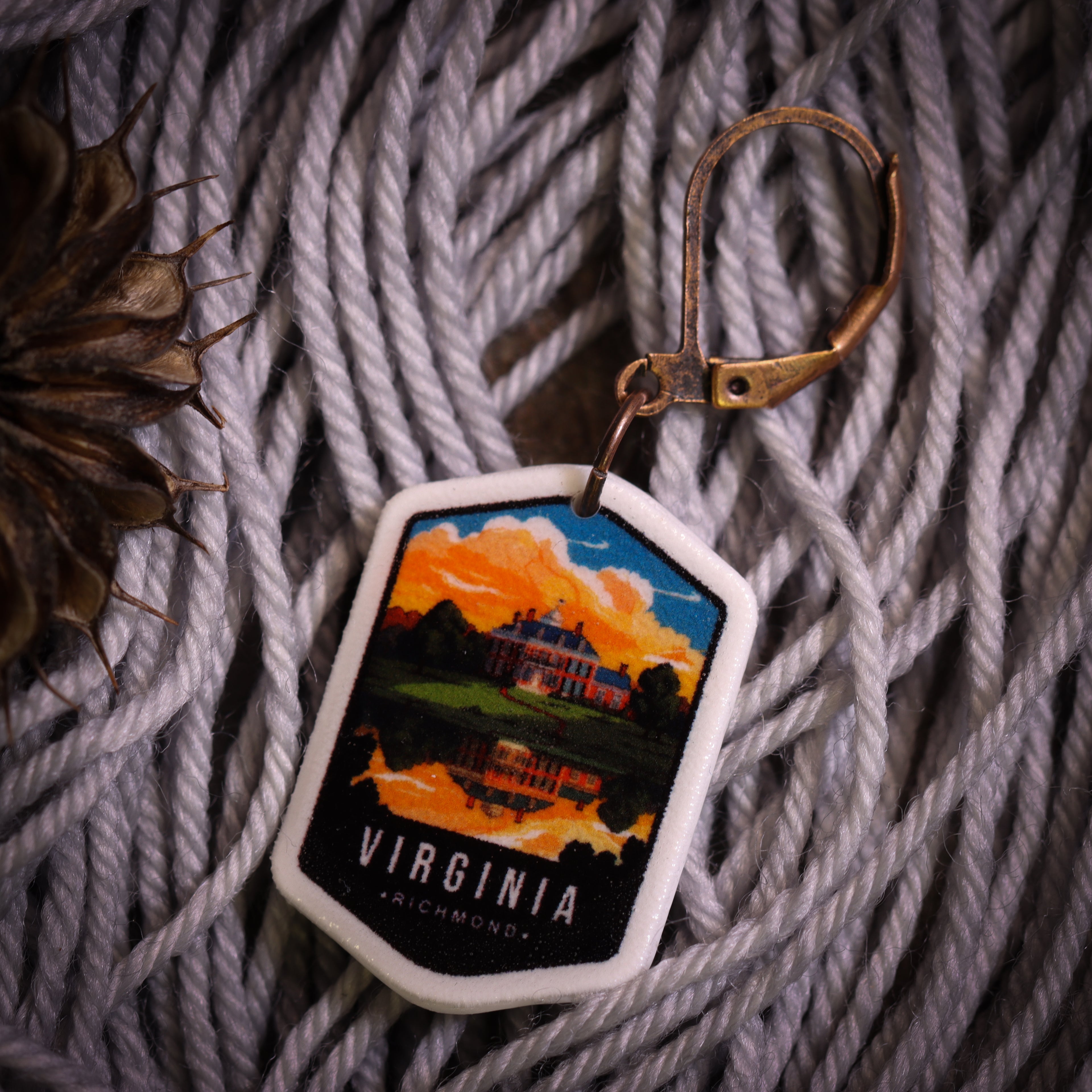 Virginia Stitch Marker